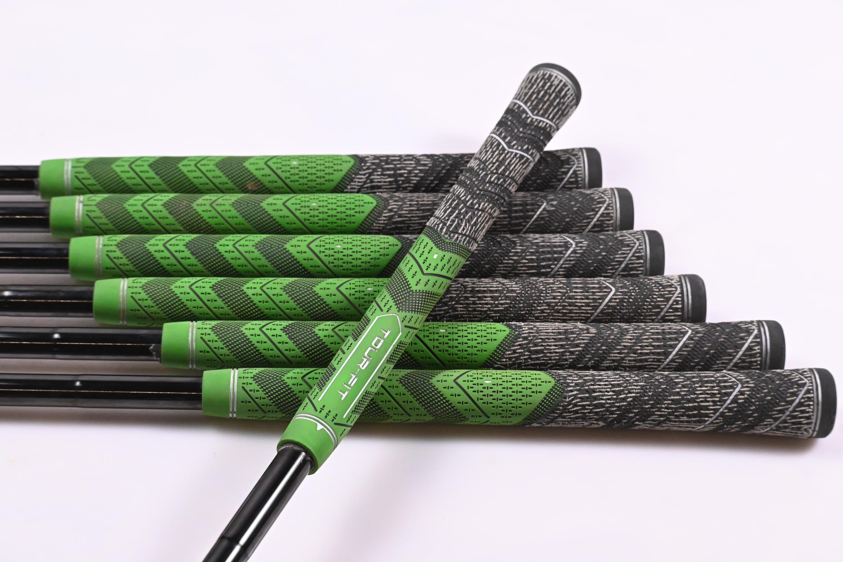 Taylormade Qi Gunmetal Edition Irons / 4-PW / Stiff Flex KBS MAX MT 85 Shafts