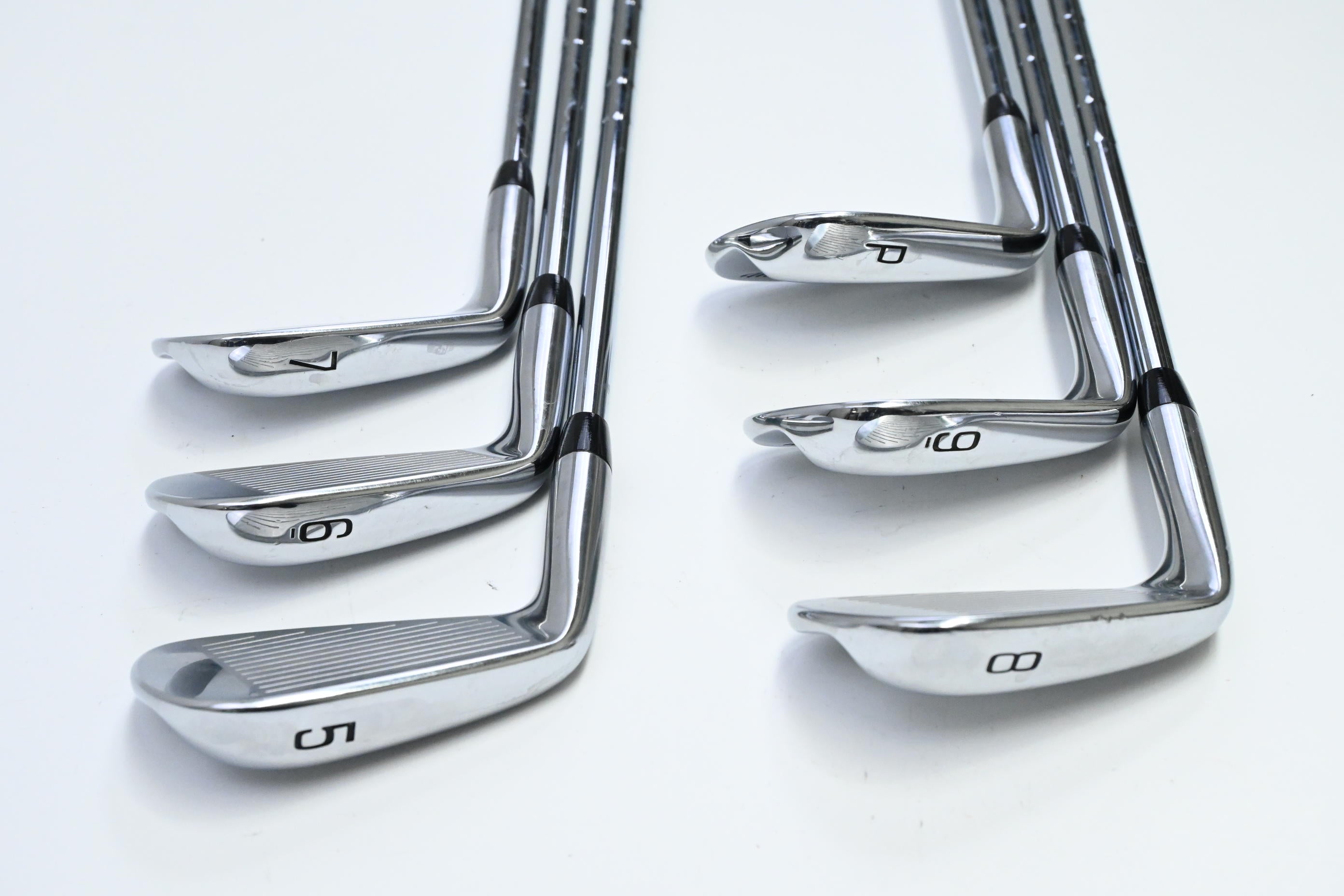 Mizuno Pro 221 Irons / 5-PW / Stiff Flex Steel Shafts