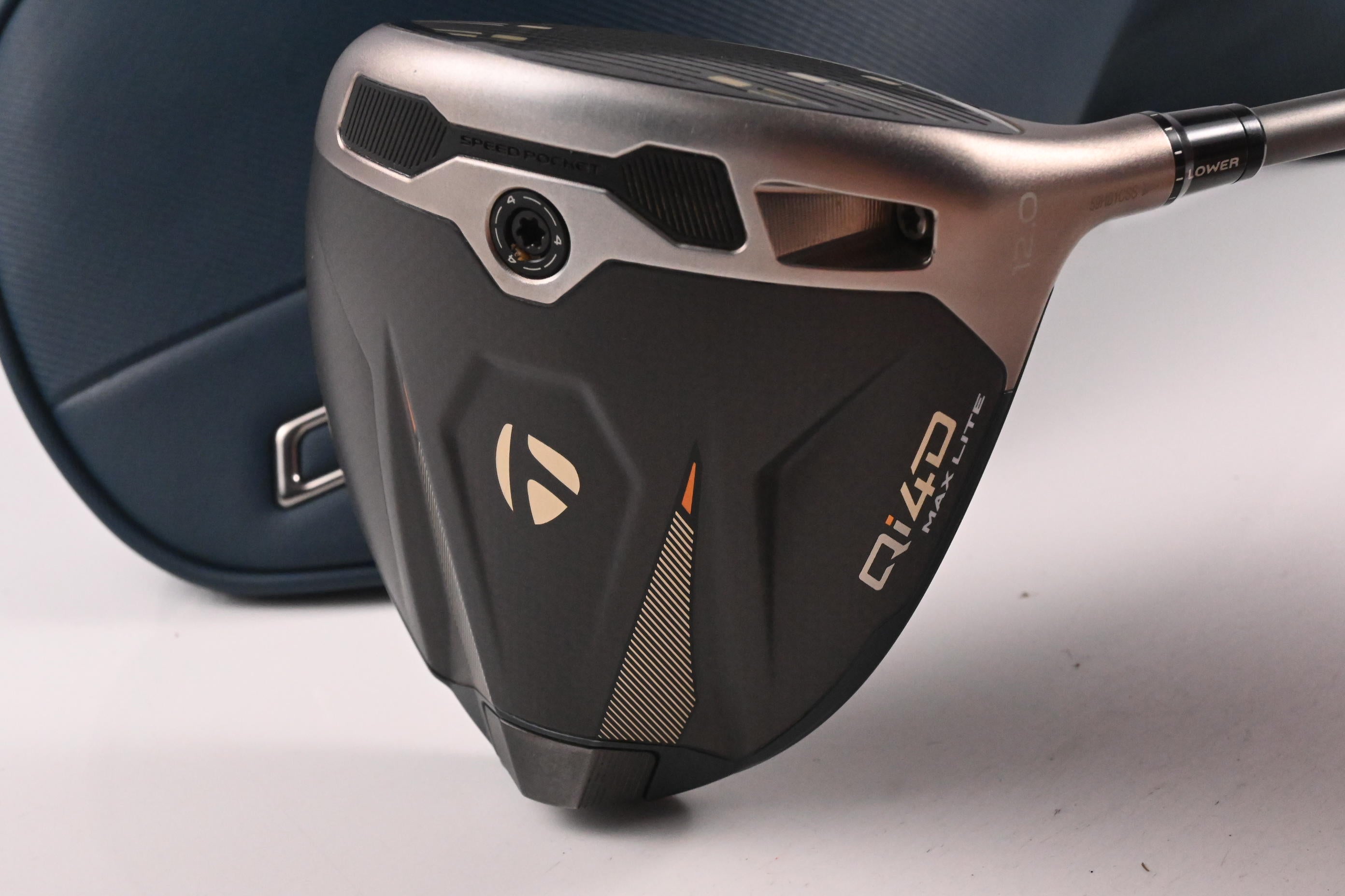 Taylormade Qi4D Max Lite Driver / 12 Degree /Senior Flex Reax 40 Shaft