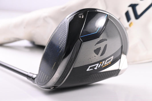 Left Handed Taylormade Qi10 Max Driver / 10.5 Degree / Regular Flex Ventus TR Blue 5 Shaft
