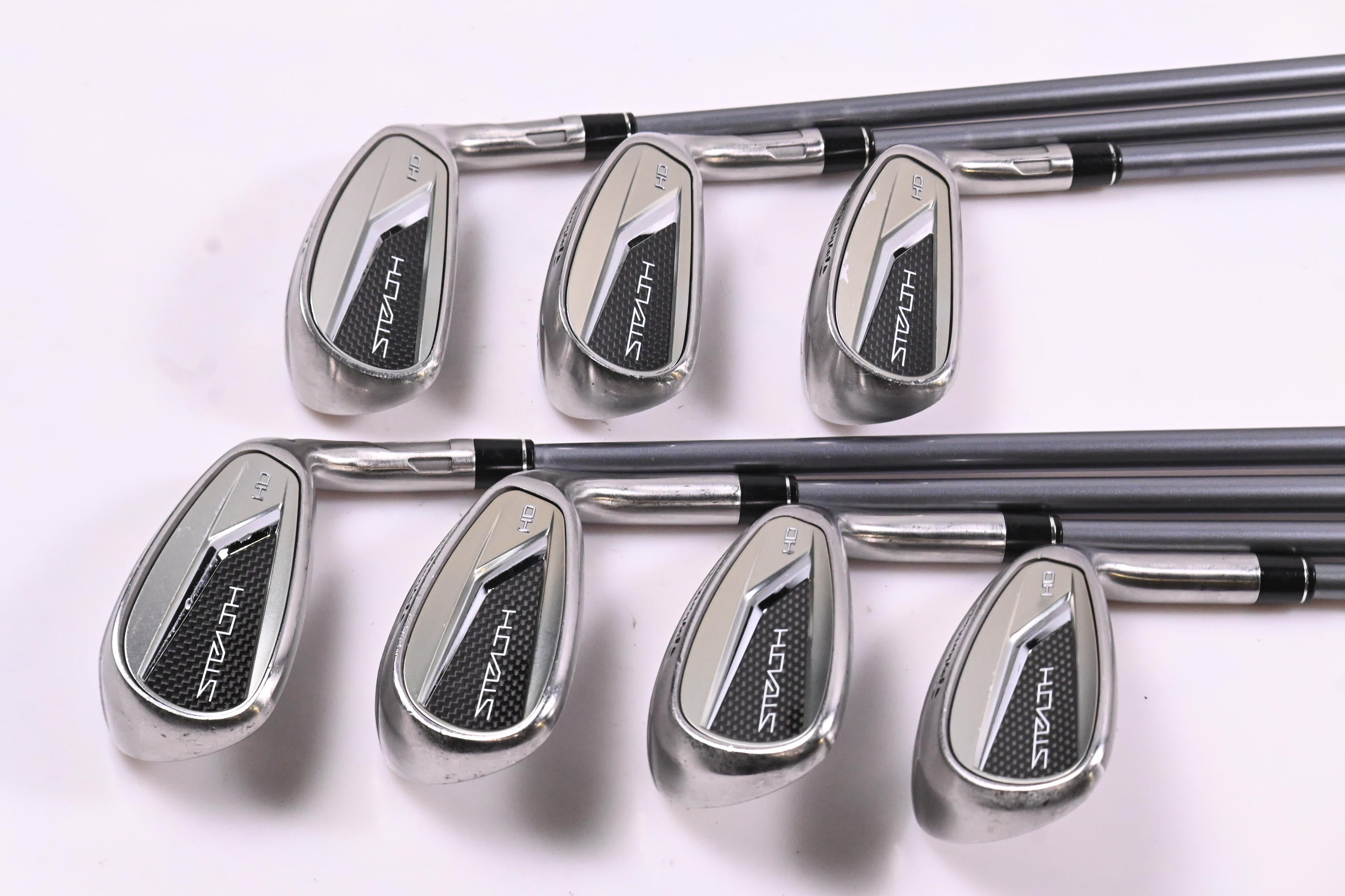 Taylormade Stealth HD Irons / 5-PW+GW / Regular Flex Speeder NX 50 Shafts
