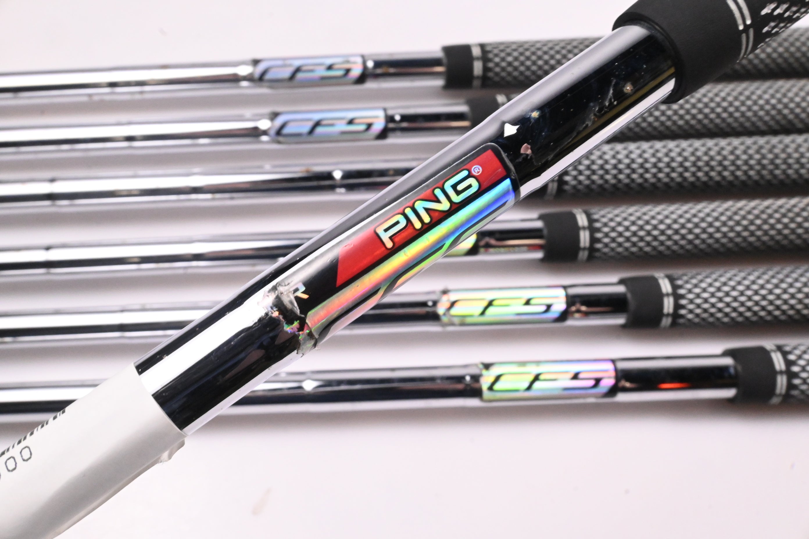 Ping i25 Irons / 4-PW / Blue Dot / Regular Flex Ping CFS Shafts