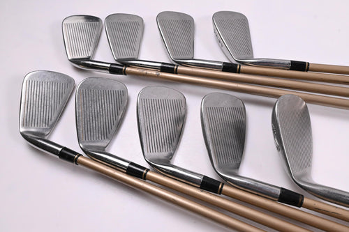 Titleist DCI Oversize+ Gold Irons / 3-PW+SW / Senior Flex Titleist Tri Spec Shafts