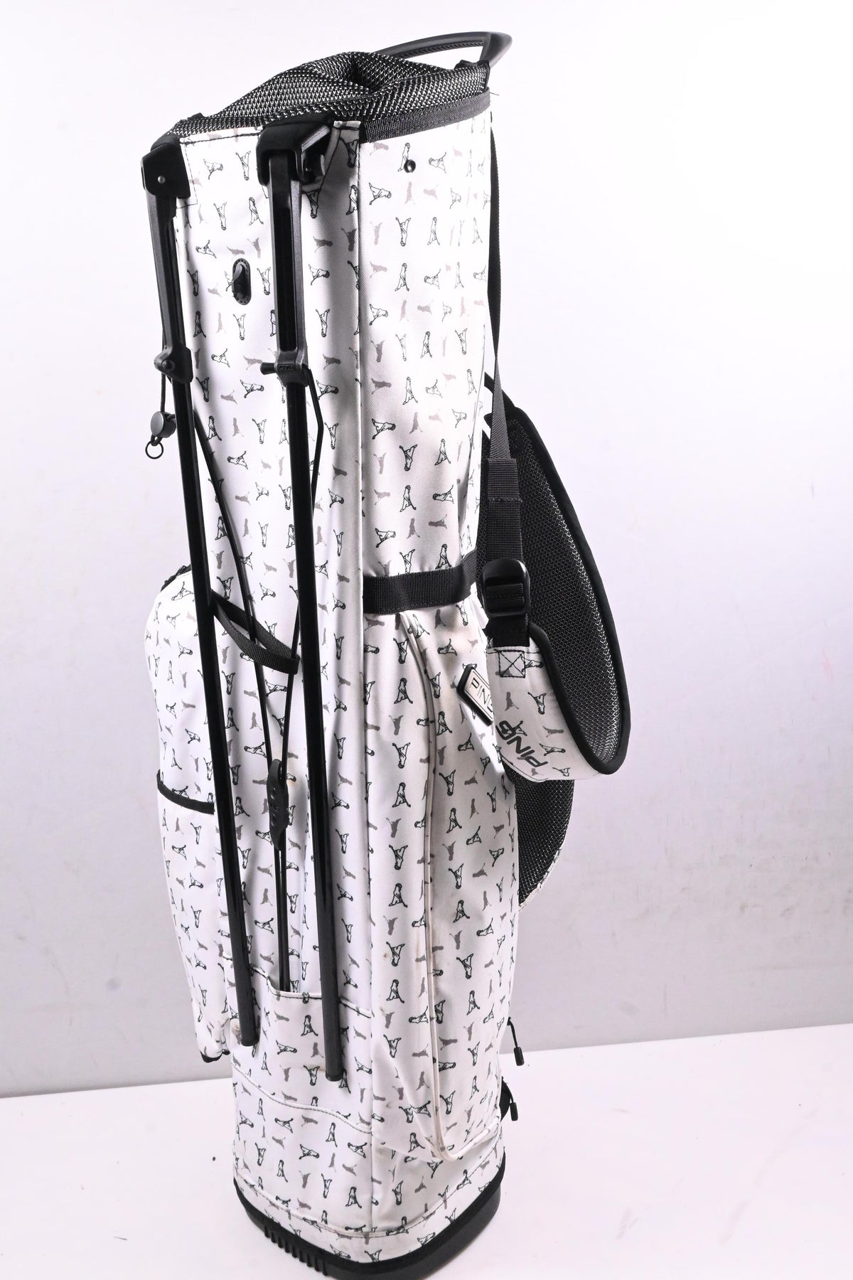 Ping Moonlander Stand Bag / 4-Way Divider / White, Black