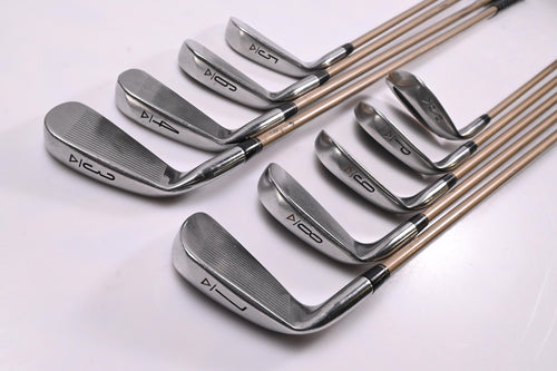 Titleist DCI Oversize+ Gold Irons / 3-PW+SW / Senior Flex Titleist Tri Spec Shafts