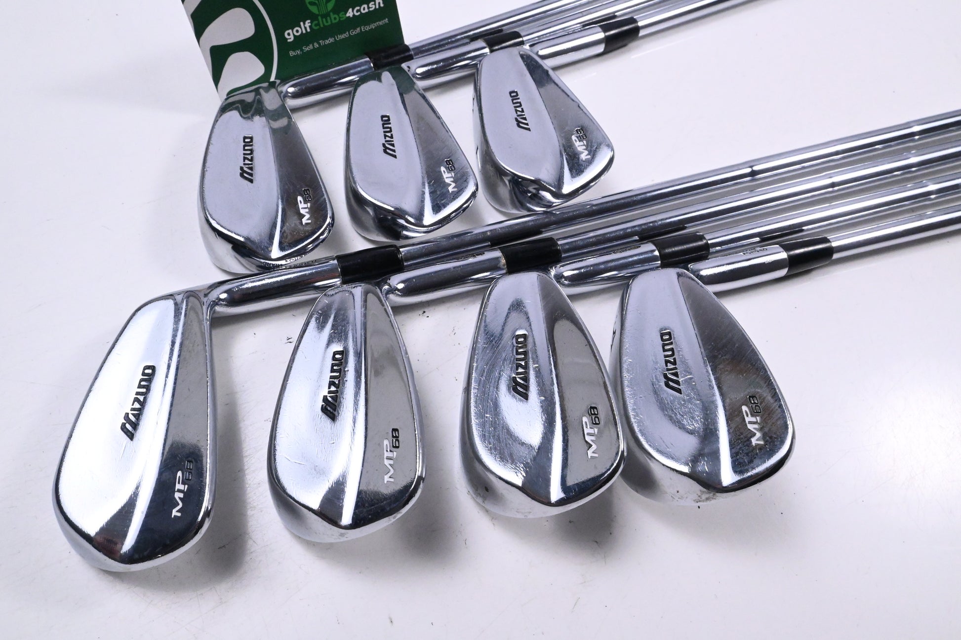 Mizuno MP-68 Irons / 4-PW / X-Flex Dynamic Gold X100U Shafts