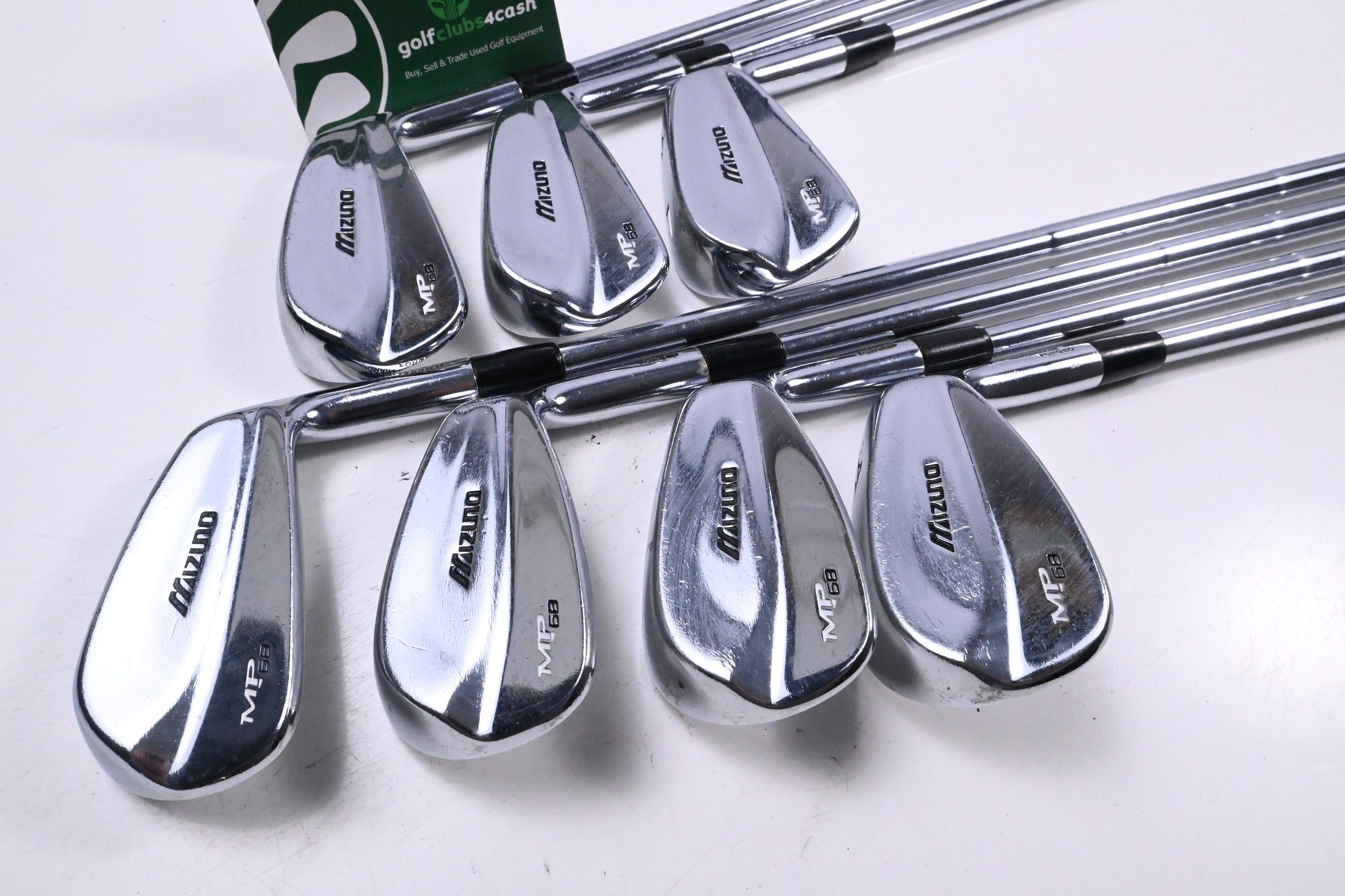 Mizuno MP-68 Irons / 4-PW / X-Flex Dynamic Gold X100U Shafts