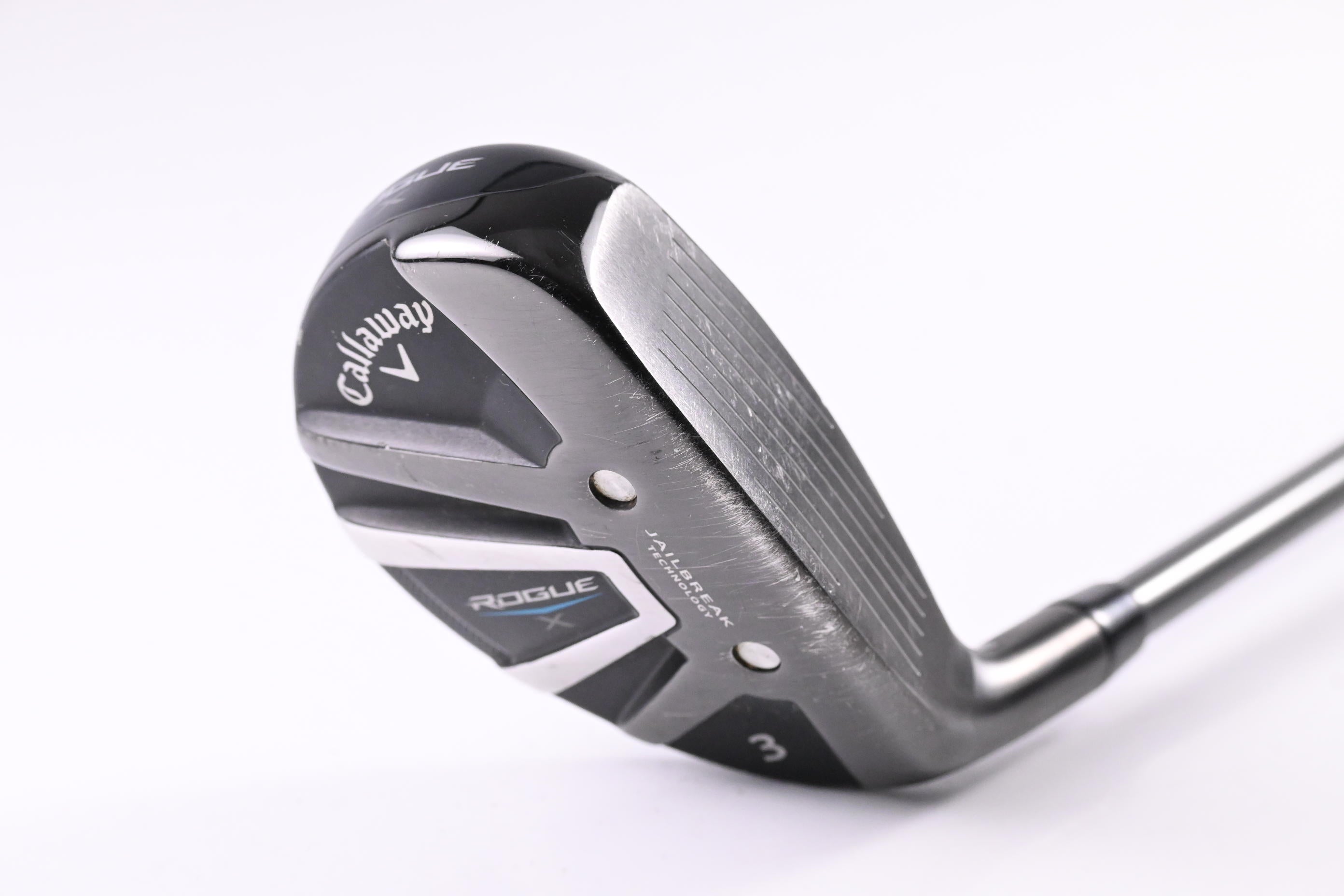 Callaway Rogue #3 Hybrid / 18 Degree / Stiff Flex Aldila SYNERGY Blue 50 Shaft