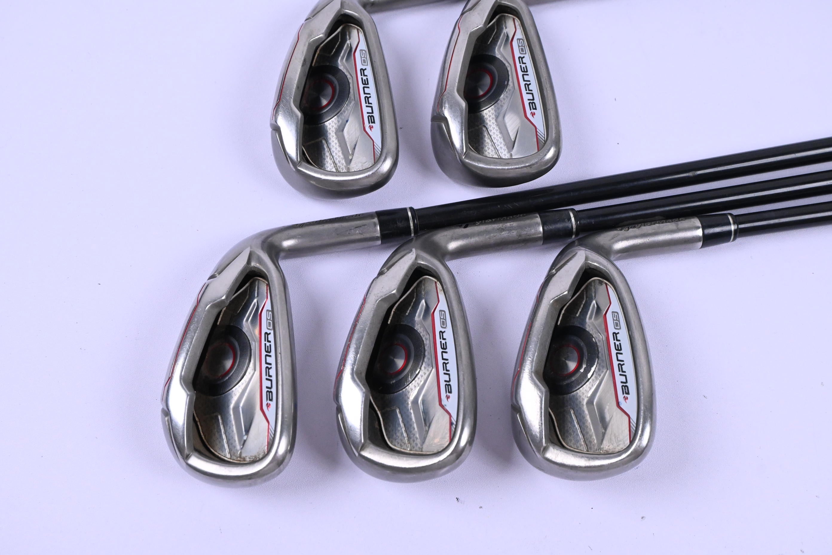 Taylormade Burner OS Irons / 5-9i / Regular Flex Taylormade Burner 60 Shafts