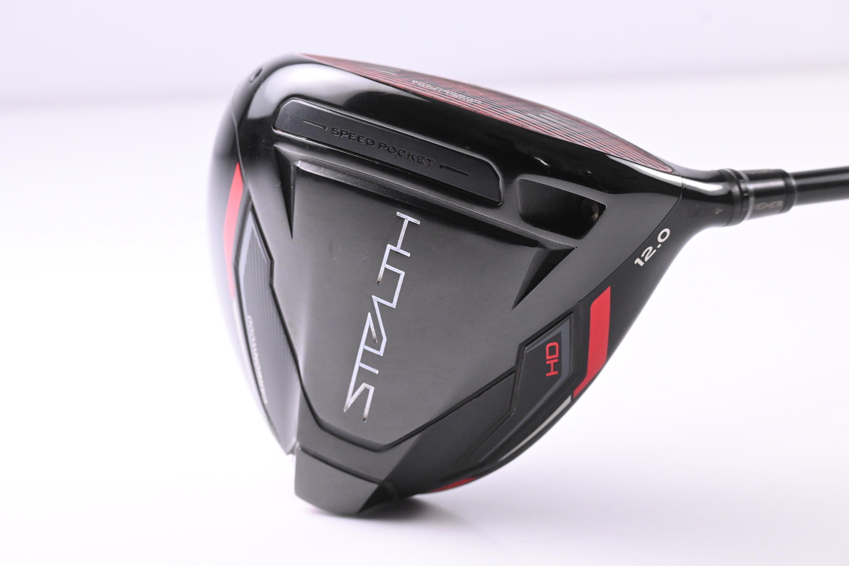 Taylormade Stealth HD Driver / 12 Degree / Regular Flex HZRDUS RDX Smoke Red 60