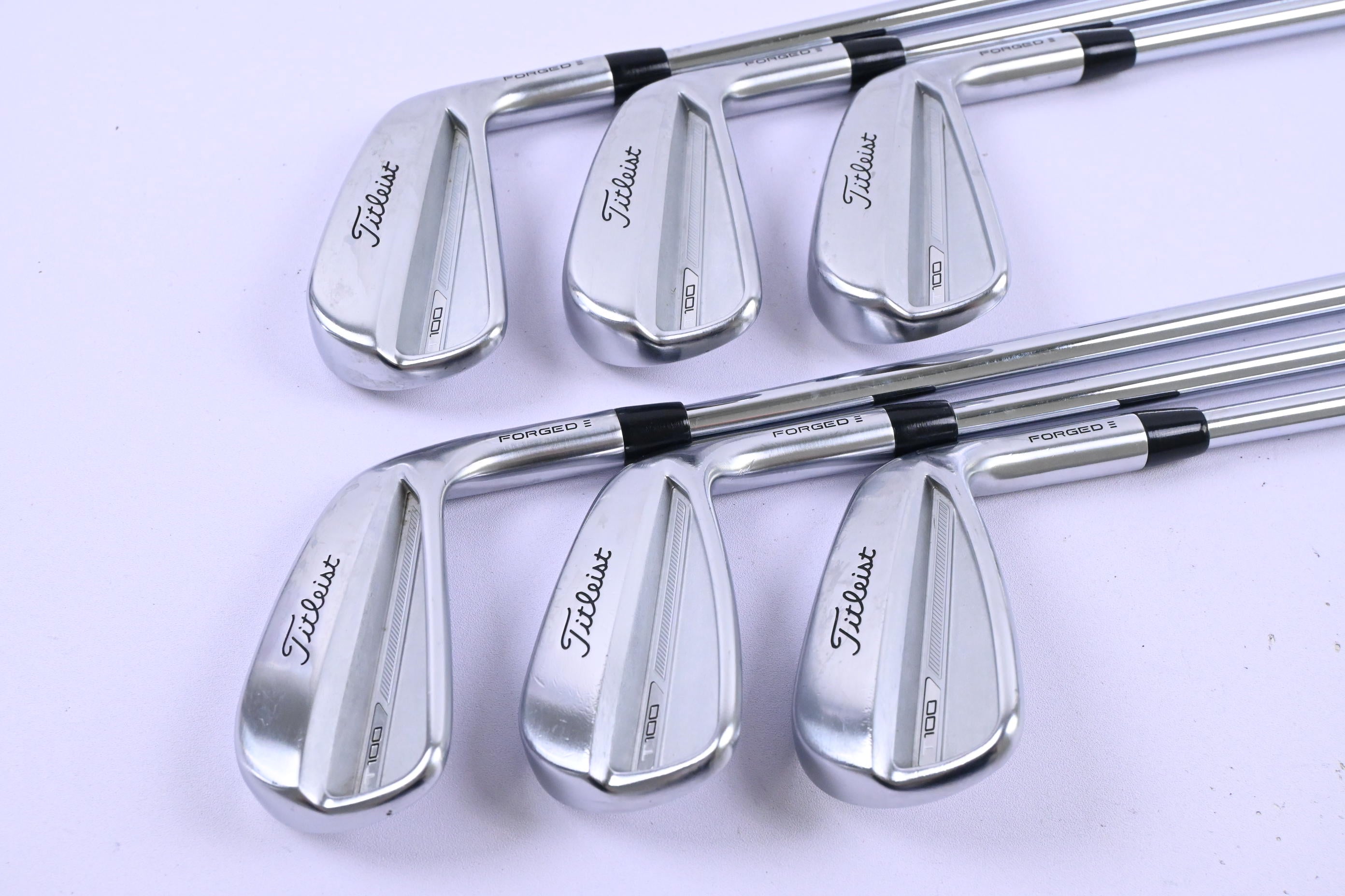 Titleist T100 2023 Irons / 4-9i / X-Flex Project X Rifle Shafts