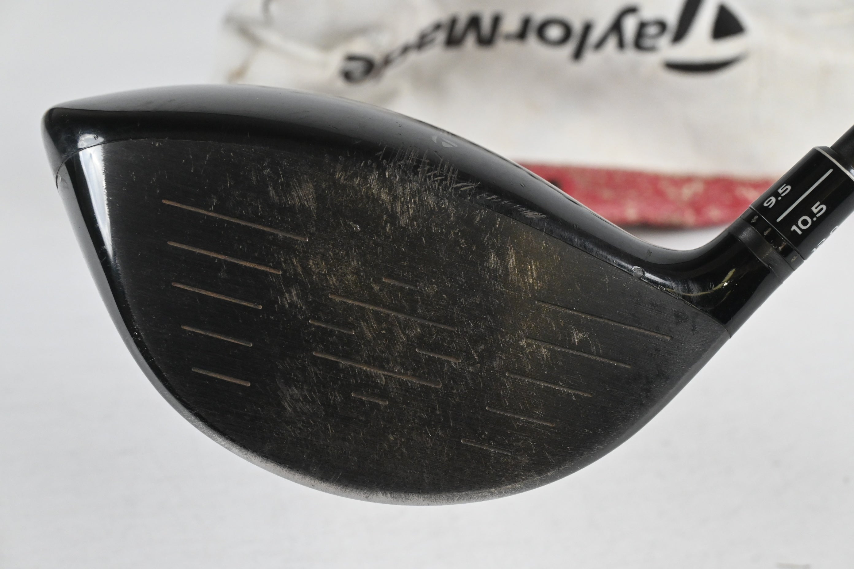 Taylormade R15 Black Driver / 9.5 Degree / Stiff Flex Aldila R.I.P Phenom 55 Shaft