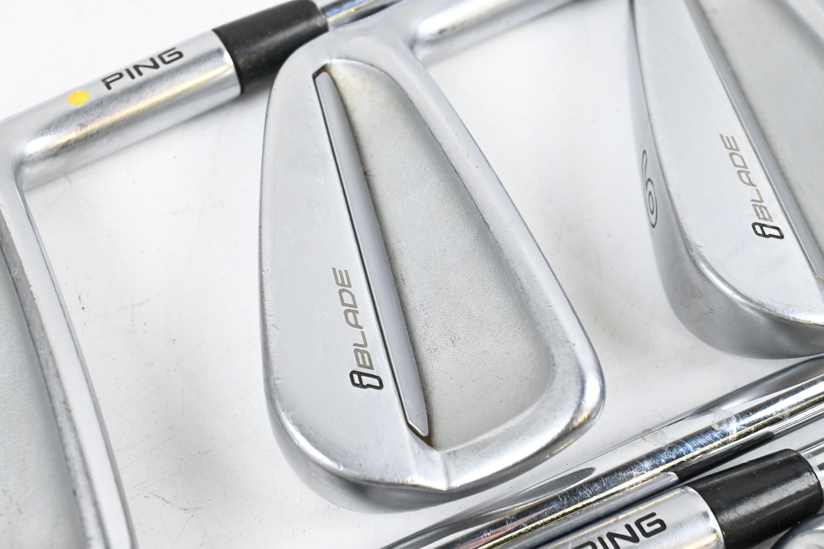 Ping iBlade Irons / 4-PW / Yellow Dot / Stiff Flex Dynamic Gold S300 Shafts