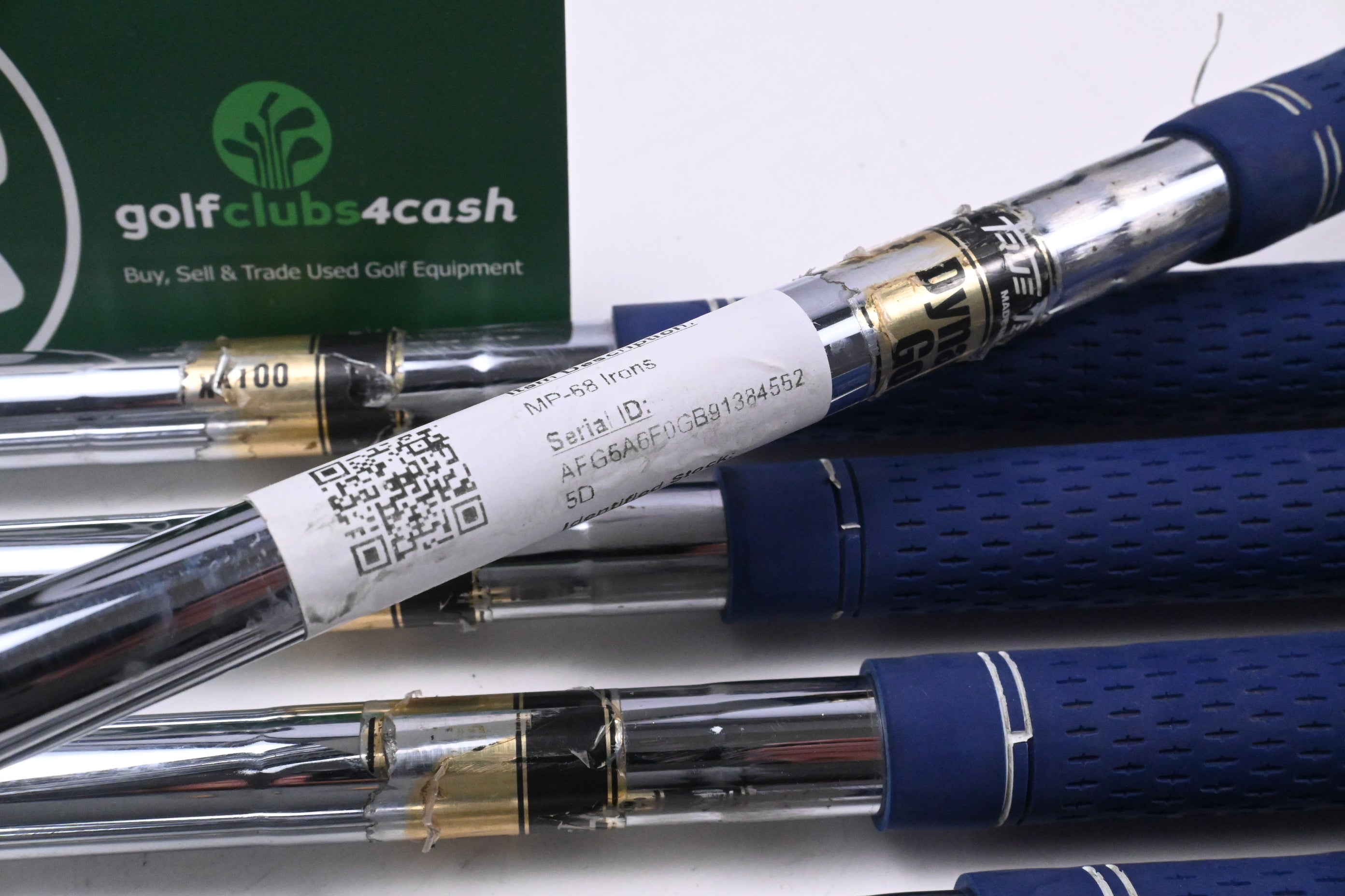 Mizuno MP-68 Irons / 4-PW / X-Flex Dynamic Gold X100U Shafts