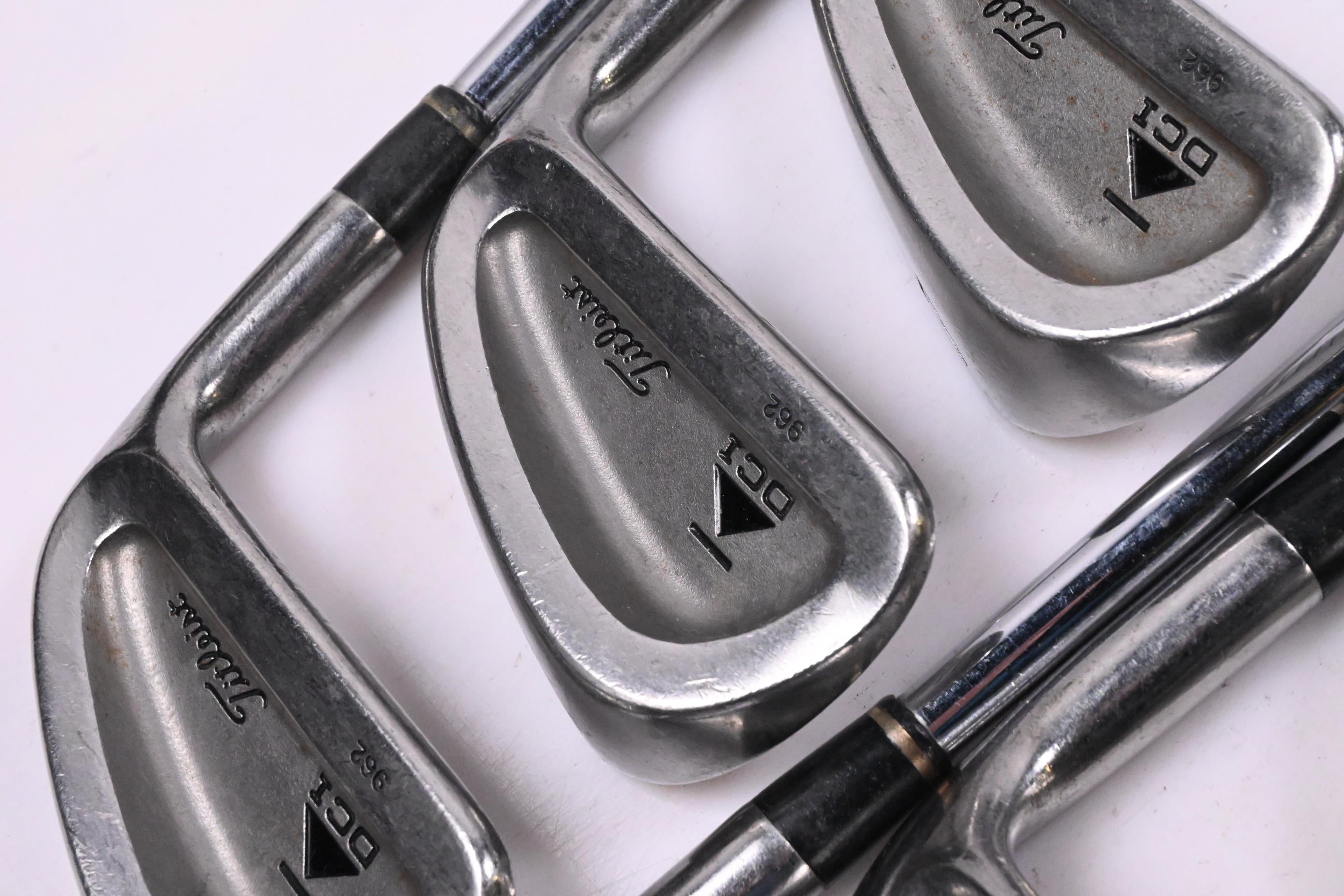 Titleist DCI 962 Irons / 5-PW / Stiff Flex Dynamic Gold Shafts
