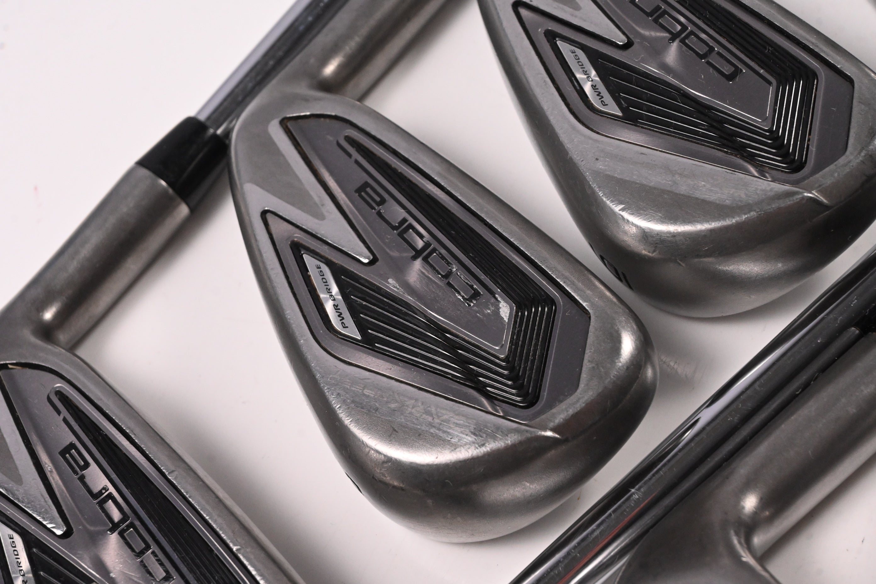 Cobra Darkspeed Irons / 4-PW+GW / Stiff Flex KBS $-Taper Lite Shafts