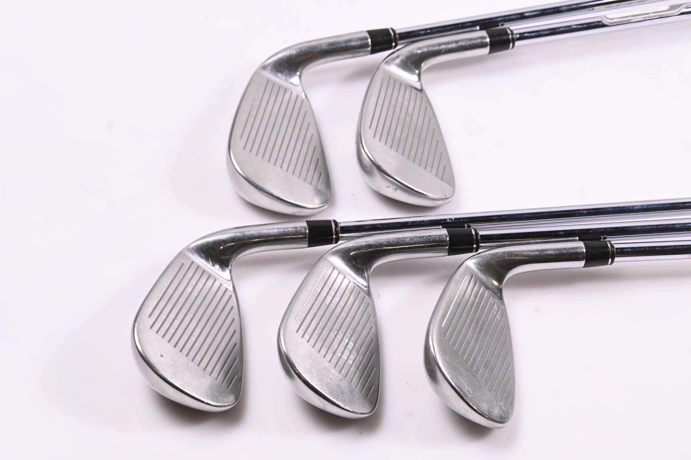 Left Hand Taylormade Burner 2.0 Irons / 6-PW / Regular Flex Taylormade 85 Shafts