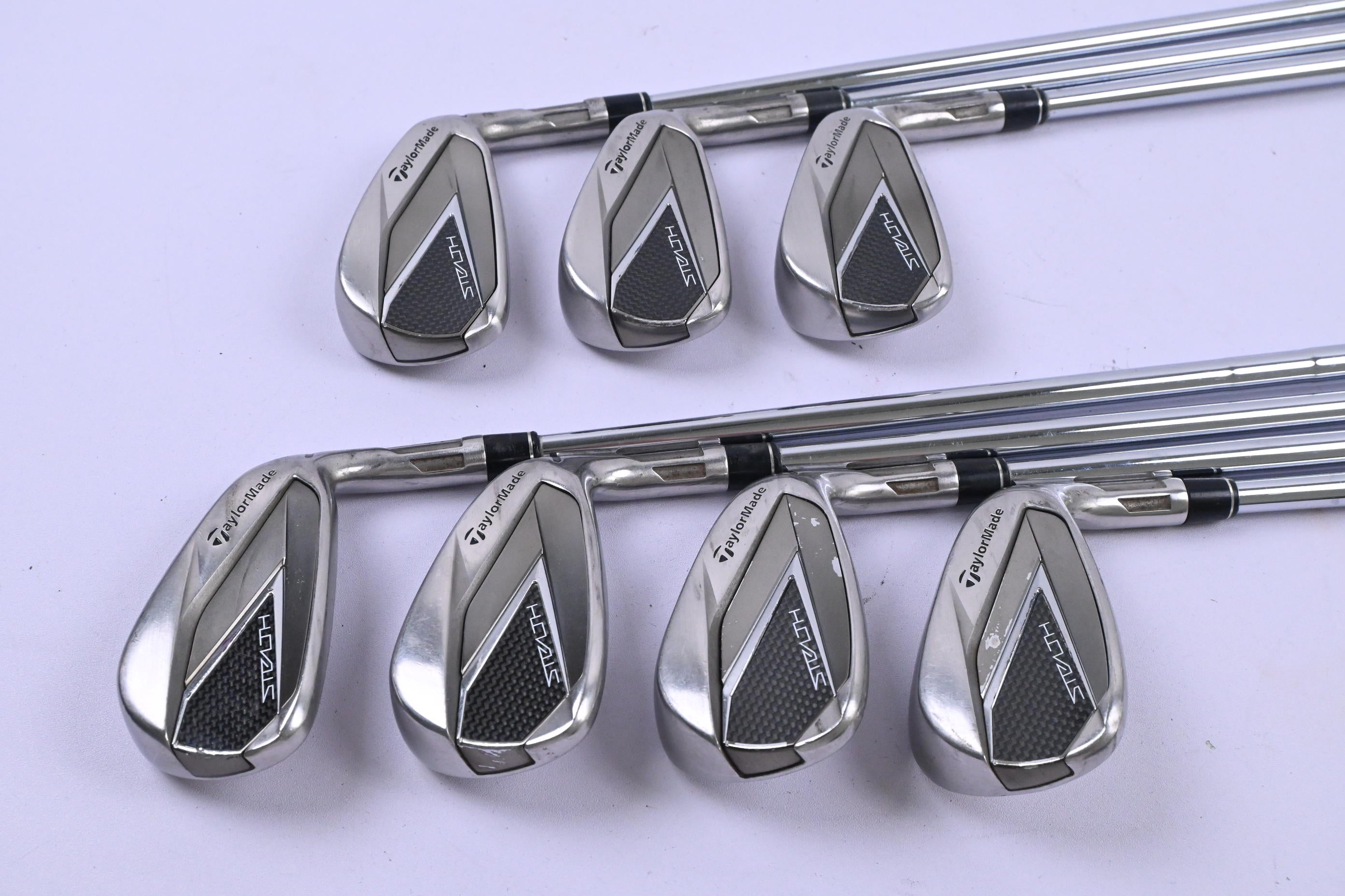 Taylormade Stealth Irons / 4-PW / Stiff Flex Dynamic Gold 105 S300 Shafts
