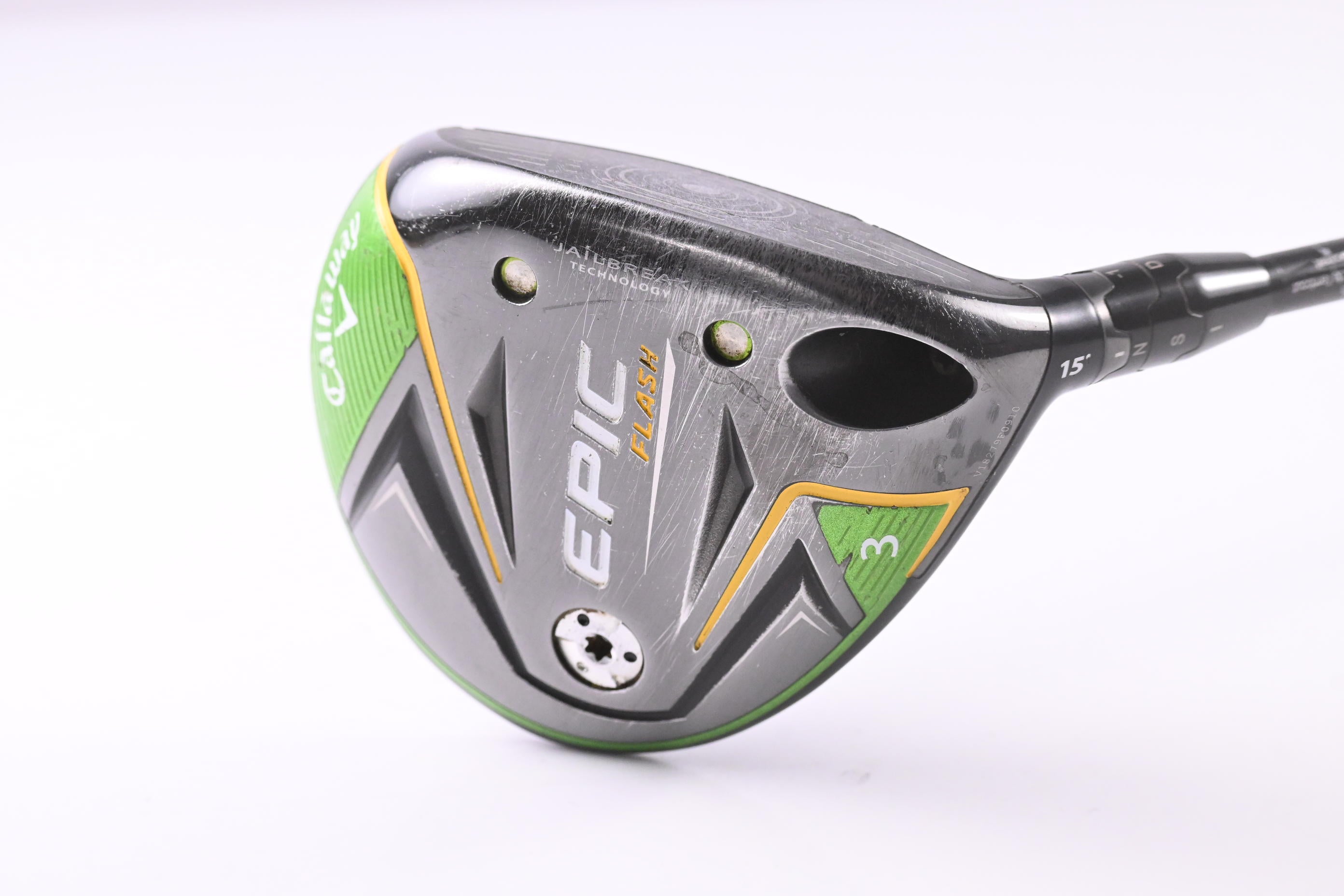 Callaway Epic Flash #3 Wood / 15 Degree / Regular Flex Tensei AV Blue 75 Shaft