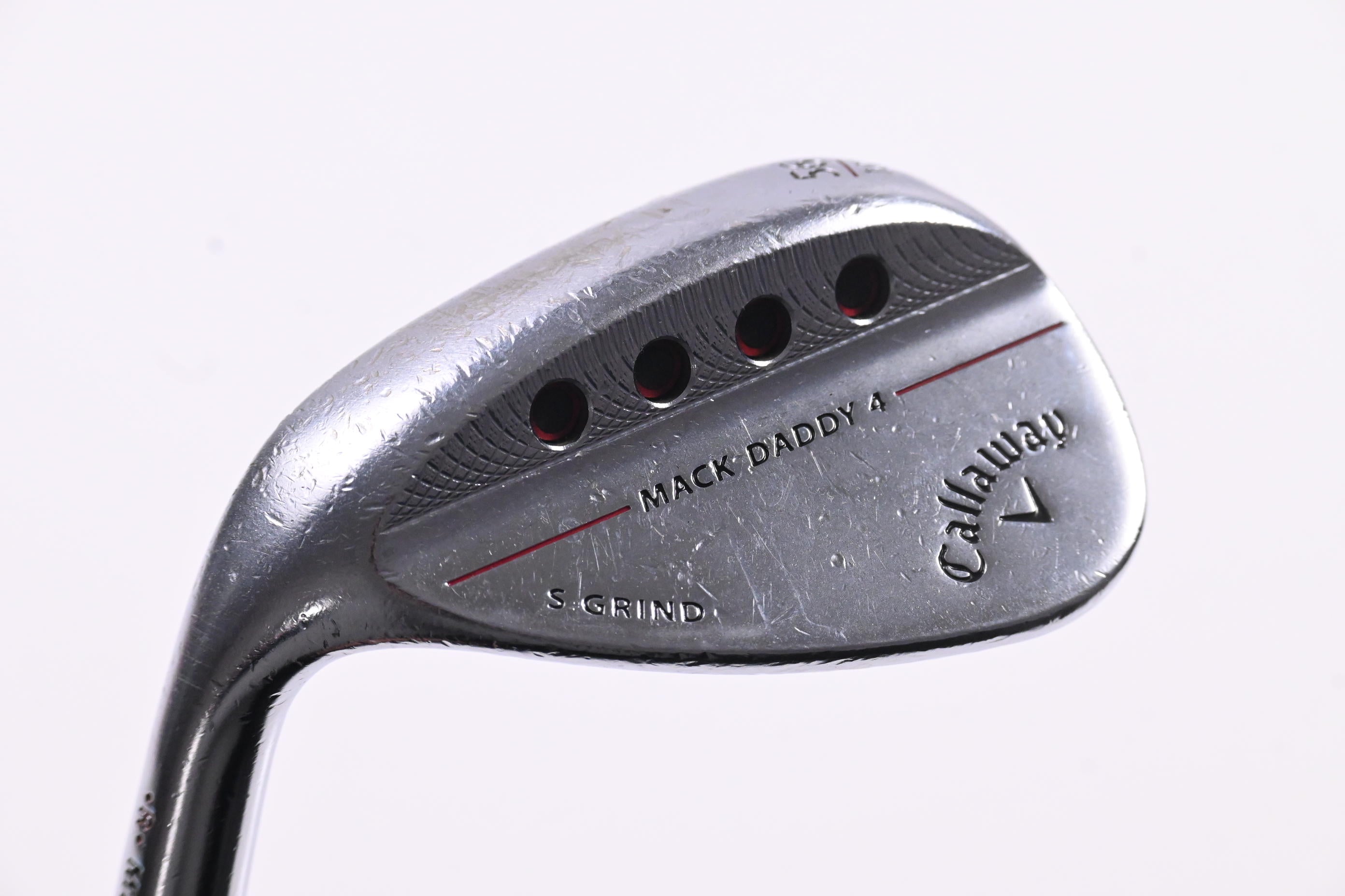 Left Hand Callaway Mack Daddy 4 Sand Wedge / 56 Degree / Stiff Flex Elevate Tour