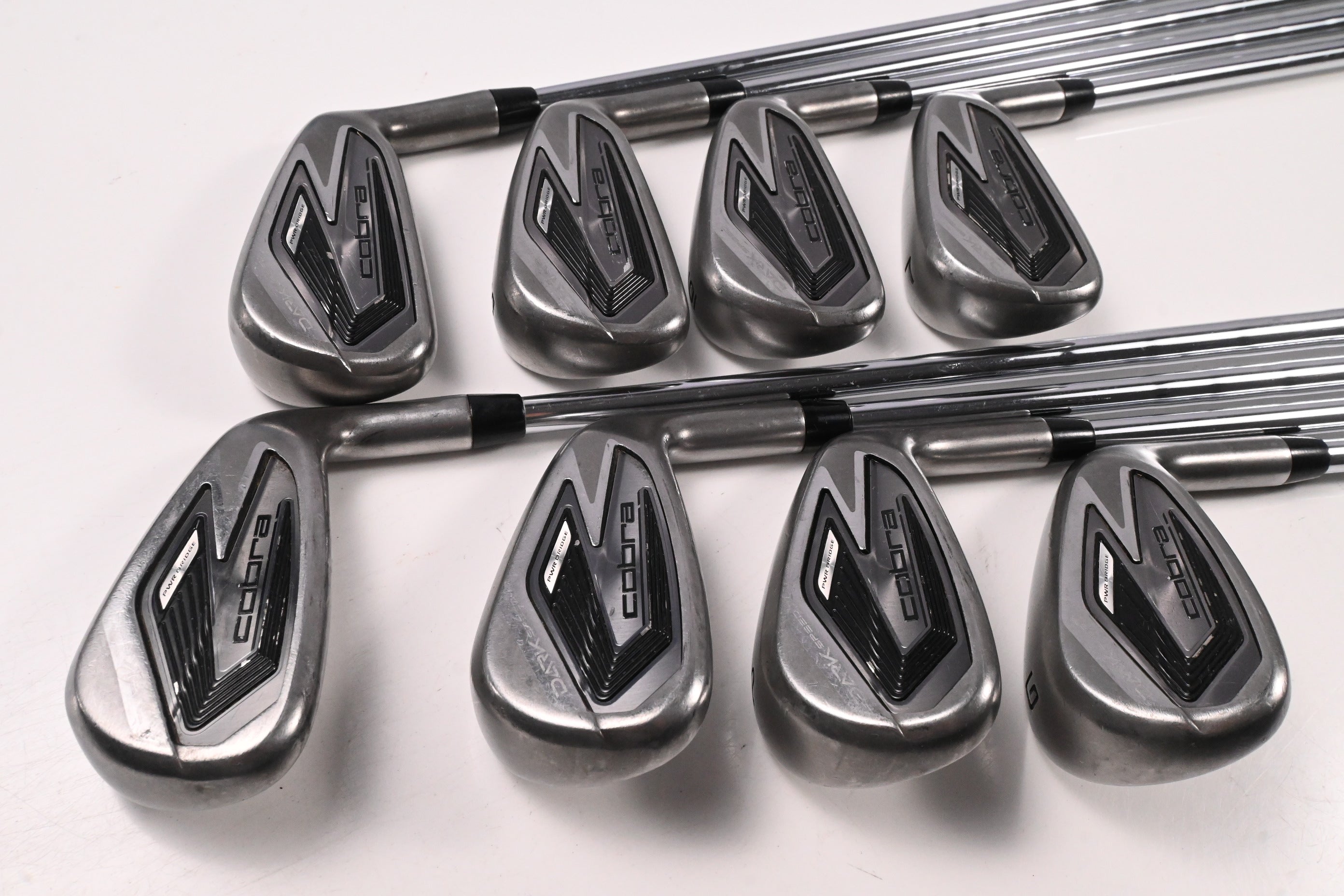Cobra Darkspeed Irons / 4-PW+GW / Stiff Flex KBS $-Taper Lite Shafts