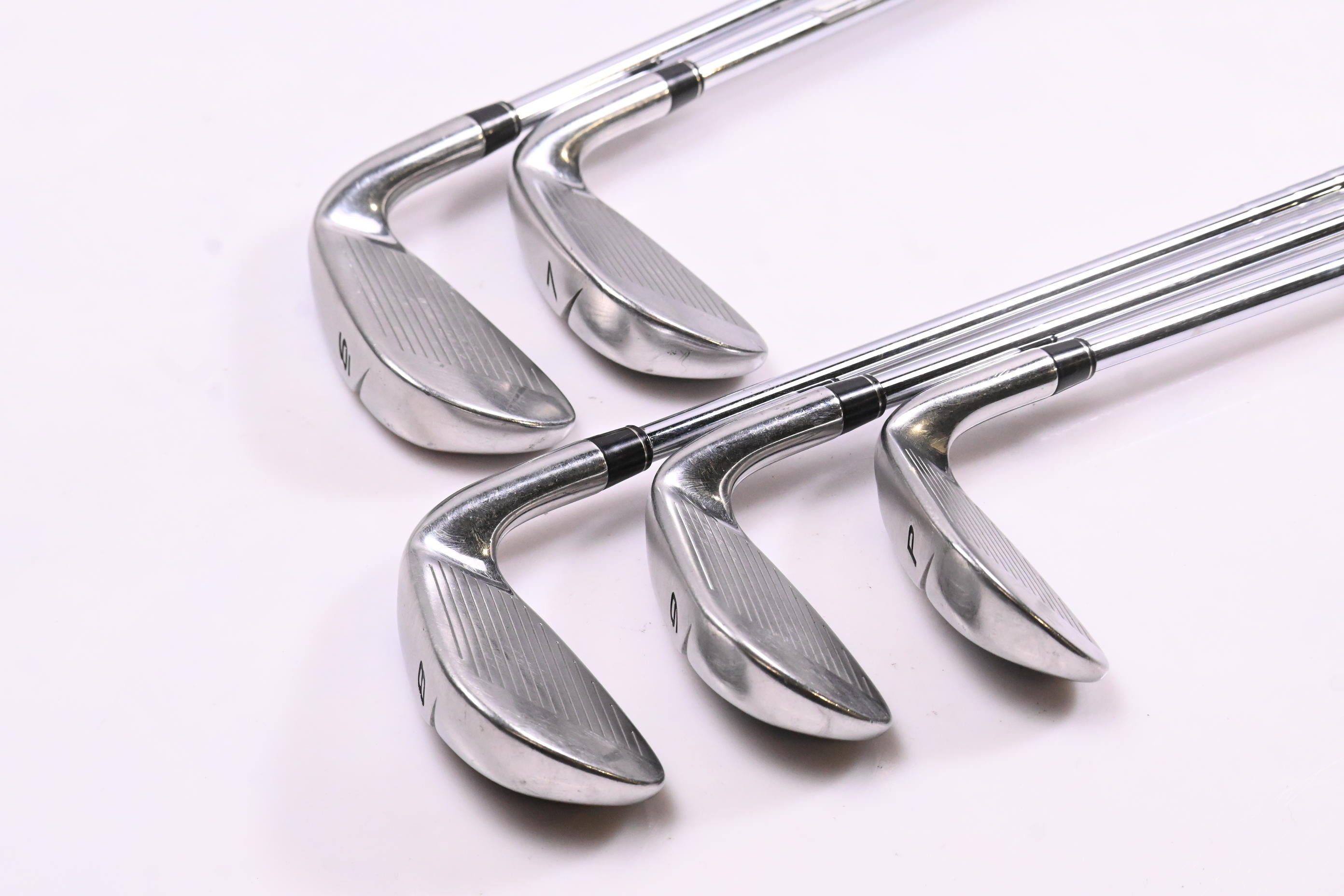 Left Hand Taylormade Burner 2.0 Irons / 6-PW / Regular Flex Taylormade 85 Shafts