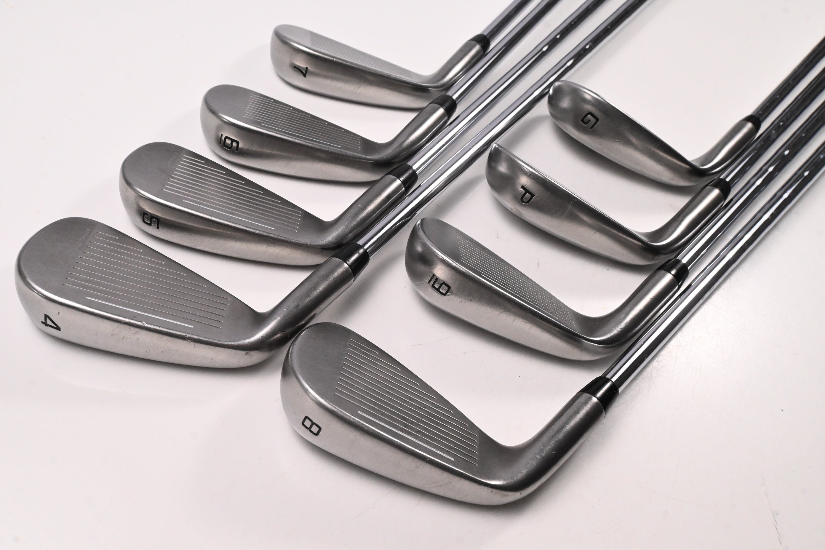 Cobra Darkspeed Irons / 4-PW+GW / Stiff Flex KBS $-Taper Lite Shafts