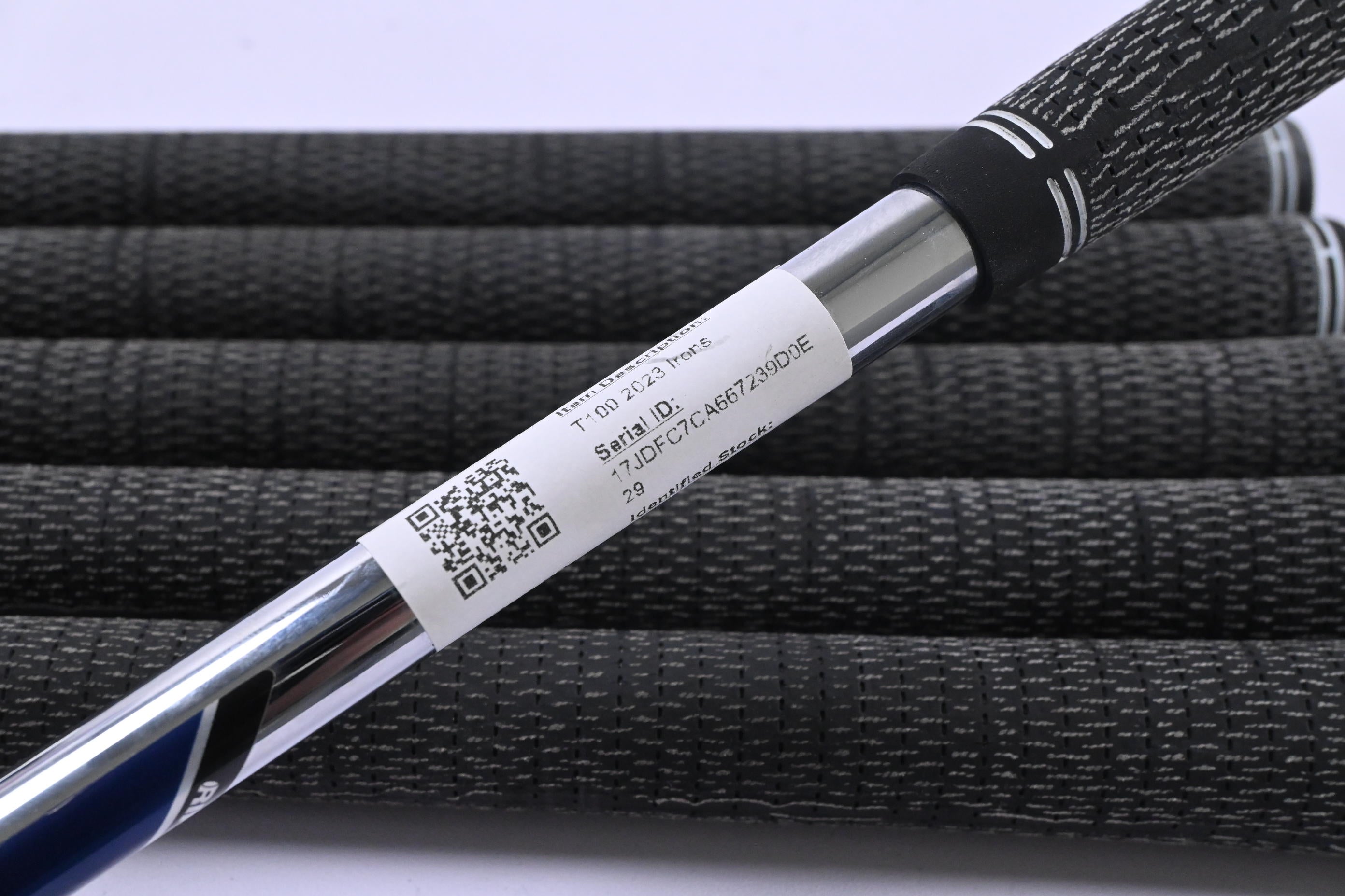 Titleist T100 2023 Irons / 4-9i / X-Flex Project X Rifle Shafts