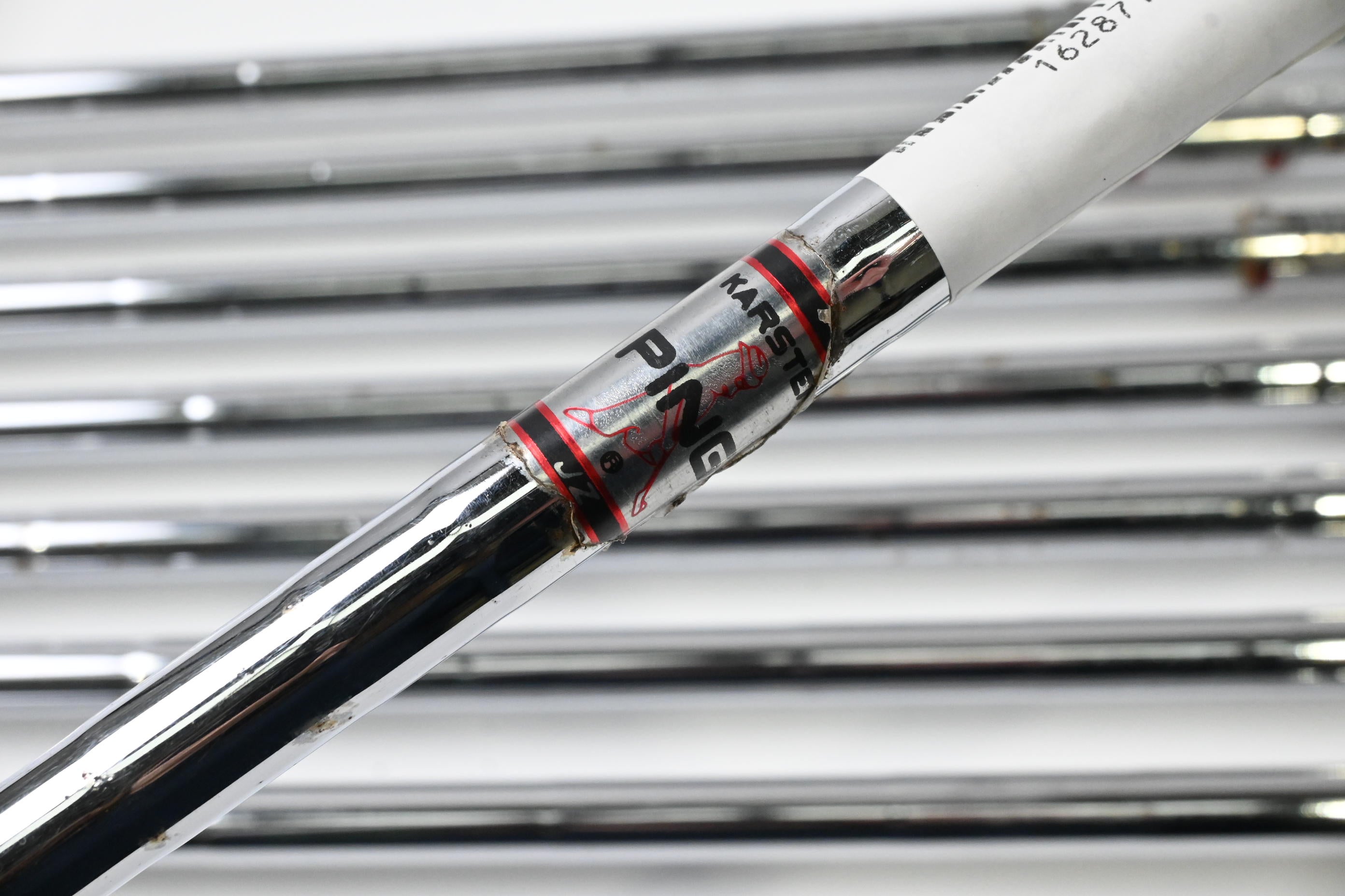 Ping Zing 2 Irons / 3-PW / Orange Dot / Stiff Flex Ping JZ Steel Shafts