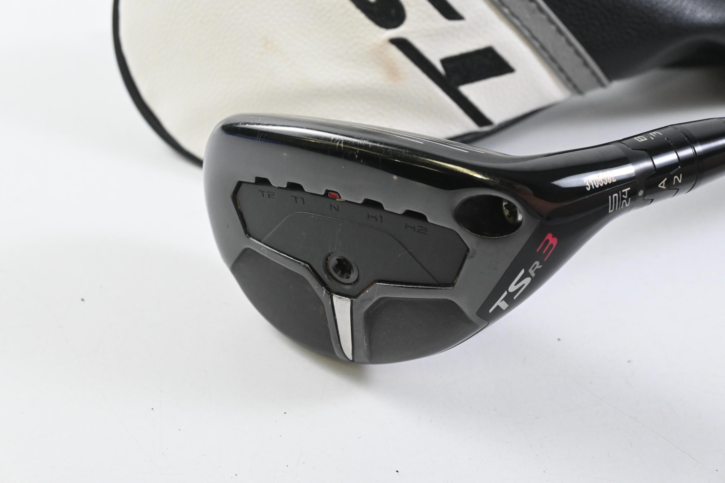 Titleist TSR3 #5 Hybrid / 24 Degree / Stiff Flex HZRDUS Black 80 Shaft