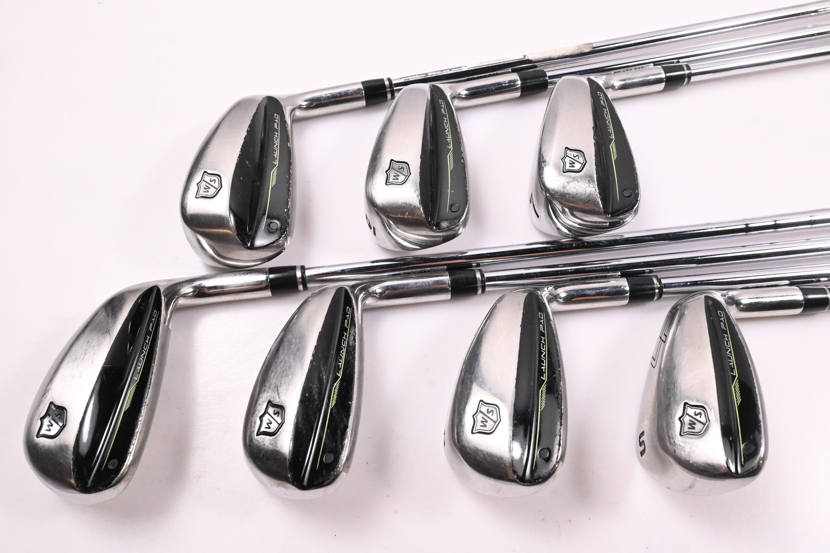 Wilson Launch Pad 2022 Irons / 5-PW+SW / Uniflex KBS MAX Ultralite Shafts