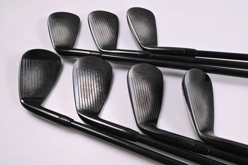 Titleist T200 Ltd Edition Black Irons / 5-PW+48° / Stiff Flex AMT Black S300