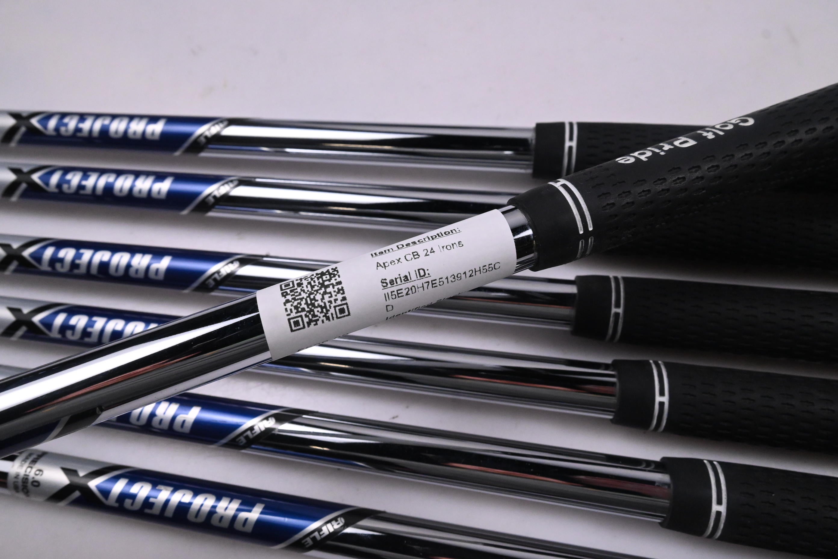 Callaway Apex CB 24 Irons / 4-PW / Stiff Flex Project X Shafts