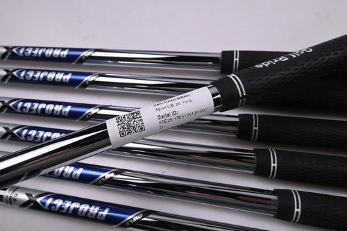 Callaway Apex CB 24 Irons / 4-PW / Stiff Flex Project X Shafts