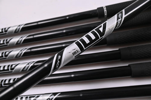Titleist T200 Ltd Edition Black Irons / 5-PW+48° / Stiff Flex AMT Black S300