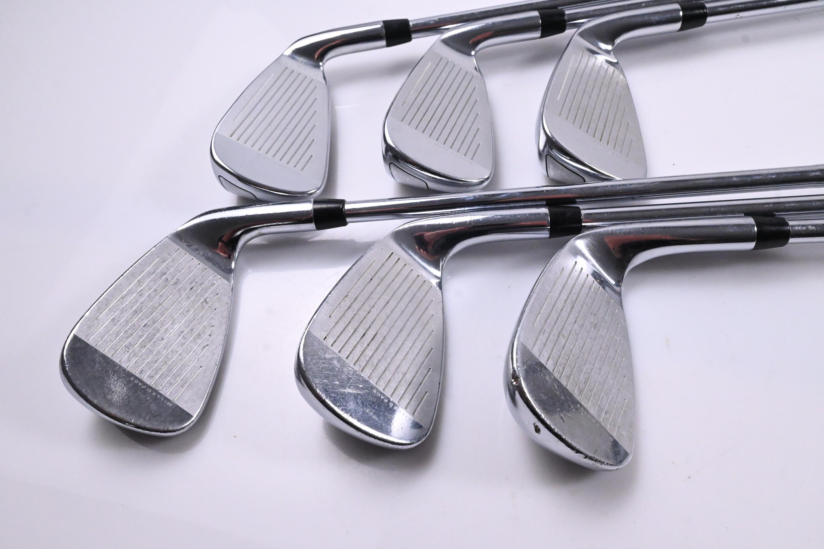 Left Hand Cobra King F9 Irons / 5-PW / Regular Flex KBS Tour 90 Shafts
