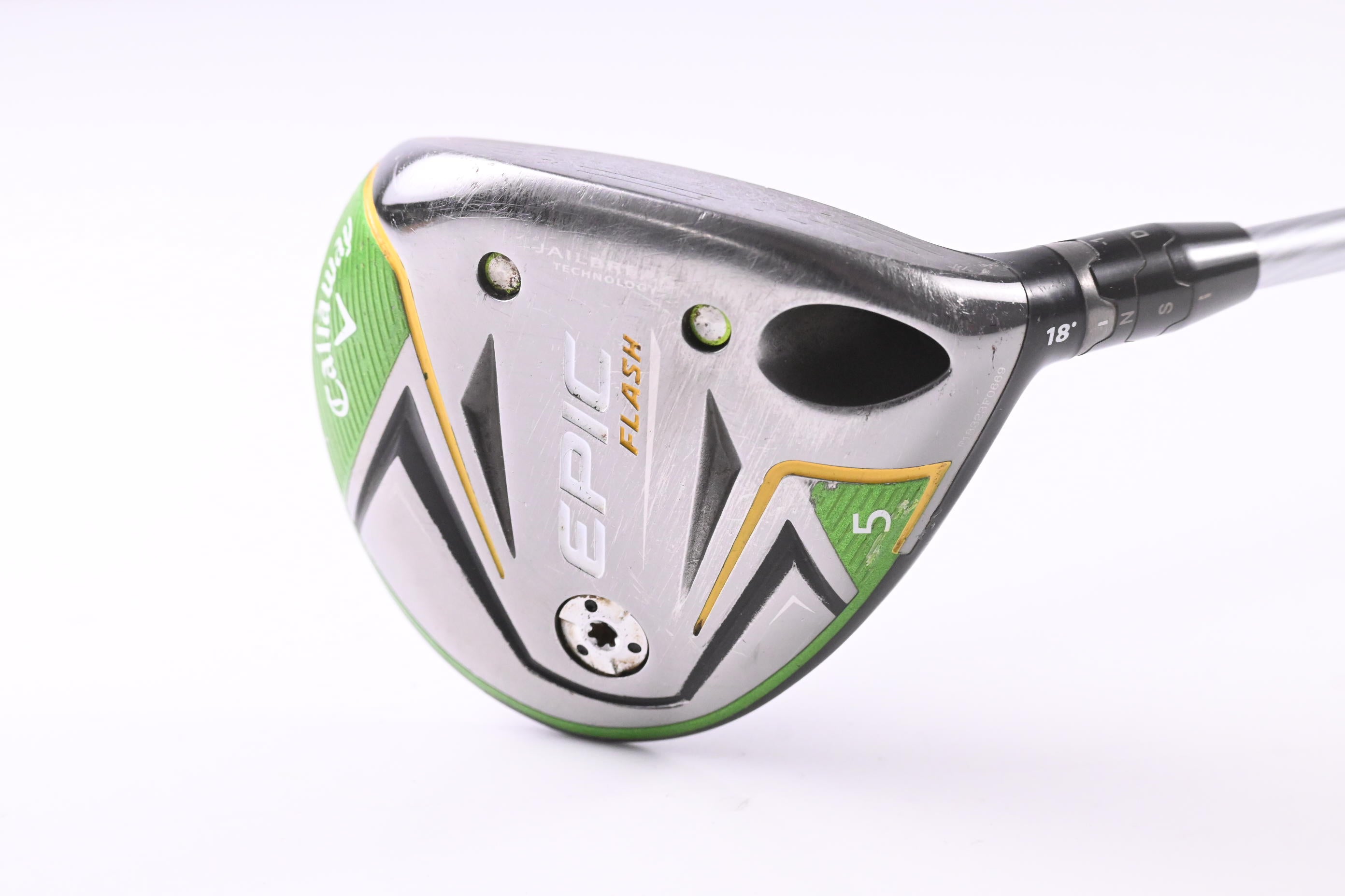 Callaway Epic Flash #5 Wood / 18 Degree / Senior Flex EvenFlow Green 55 Shaft