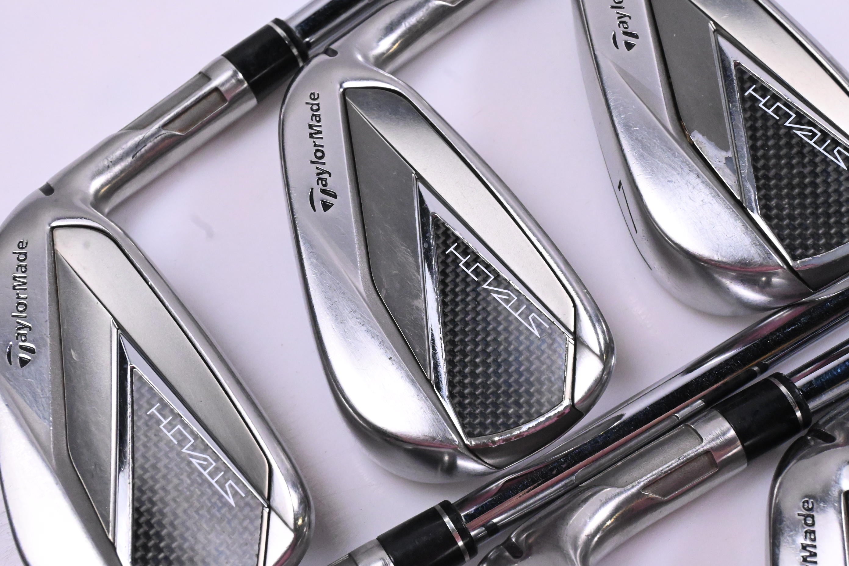 Taylormade Stealth Irons / 5-PW+SW / Stiff Flex KBS MAX MT 85 Shafts