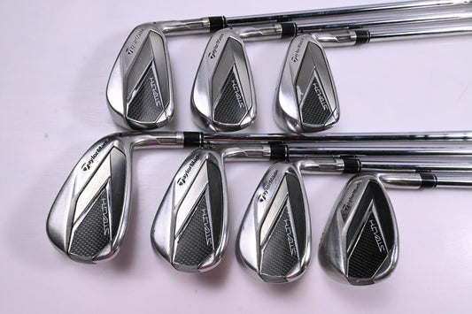 Taylormade Stealth Irons / 5-PW+SW / Stiff Flex KBS MAX MT 85 Shafts