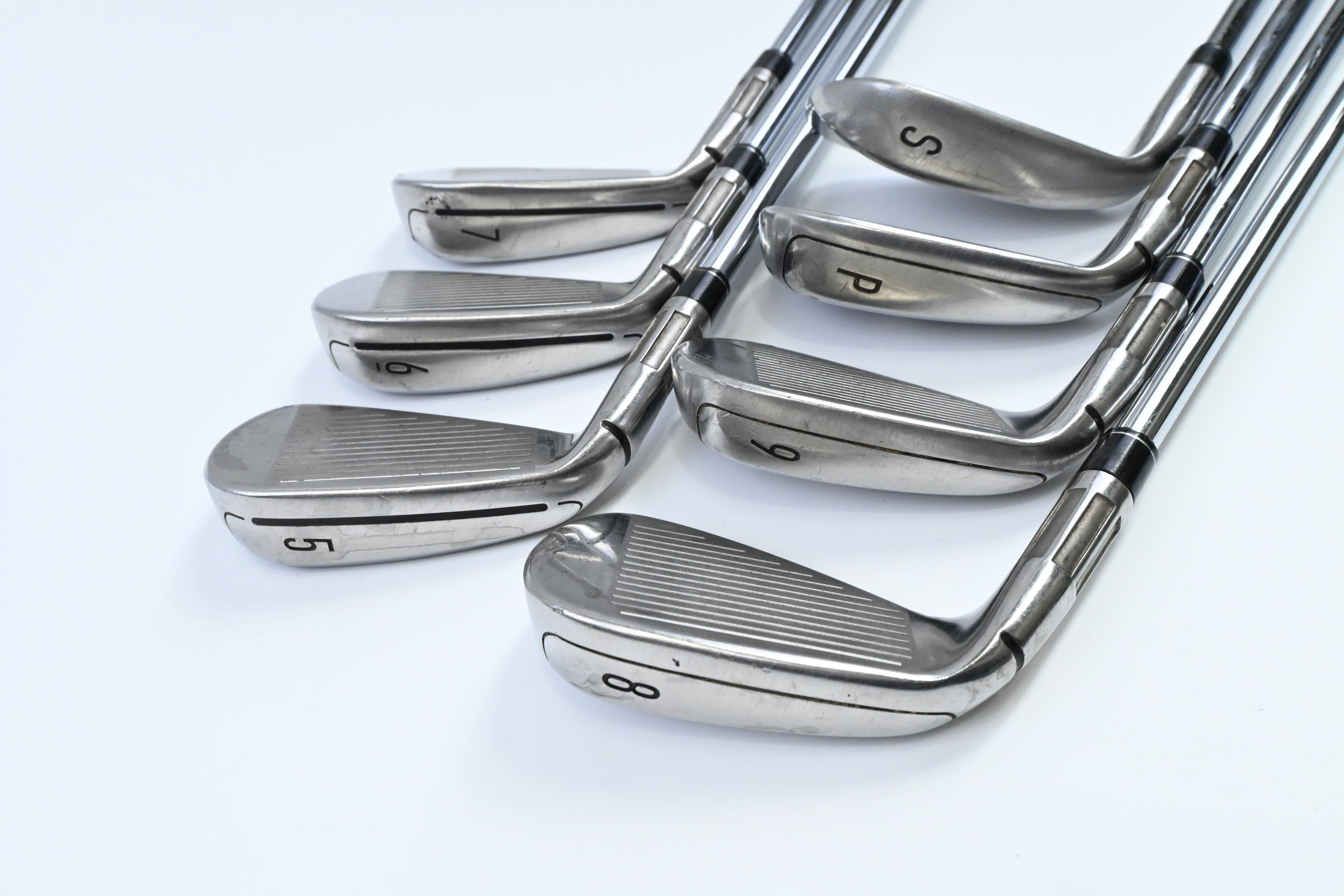 Taylormade M6 Irons / 5-PW+SW / Regular Flex KBS Max 85 Shafts