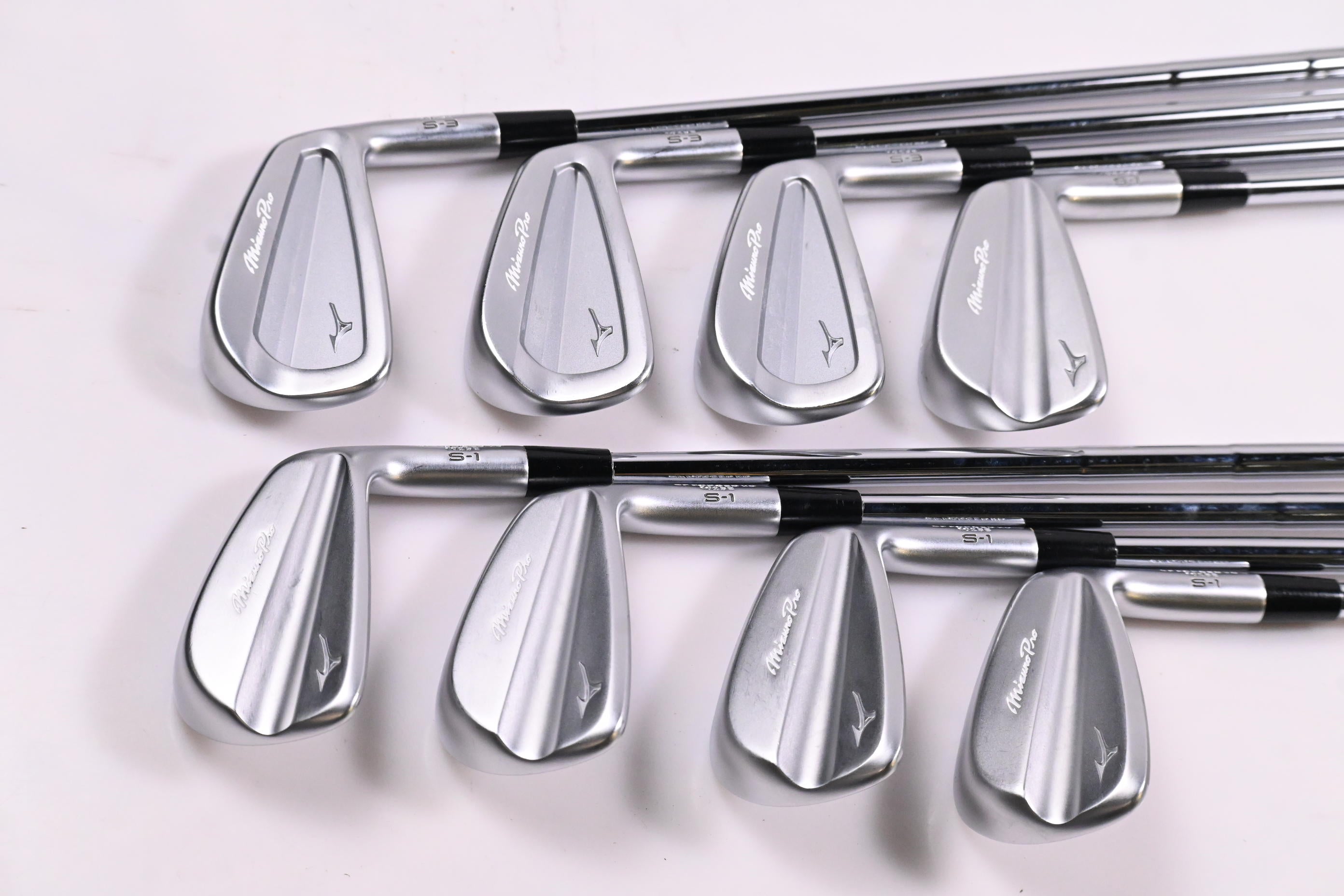 Mizuno Pro S-3/S-1 Irons / 3-PW / X-Flex Dynamic Gold X100 Shafts