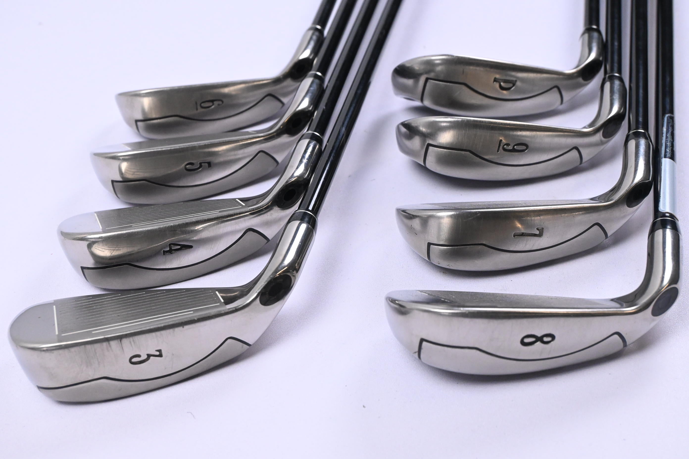 Callaway Fusion Wide Sole Irons / 3-PW / Stiff Flex Callaway 75 Shafts