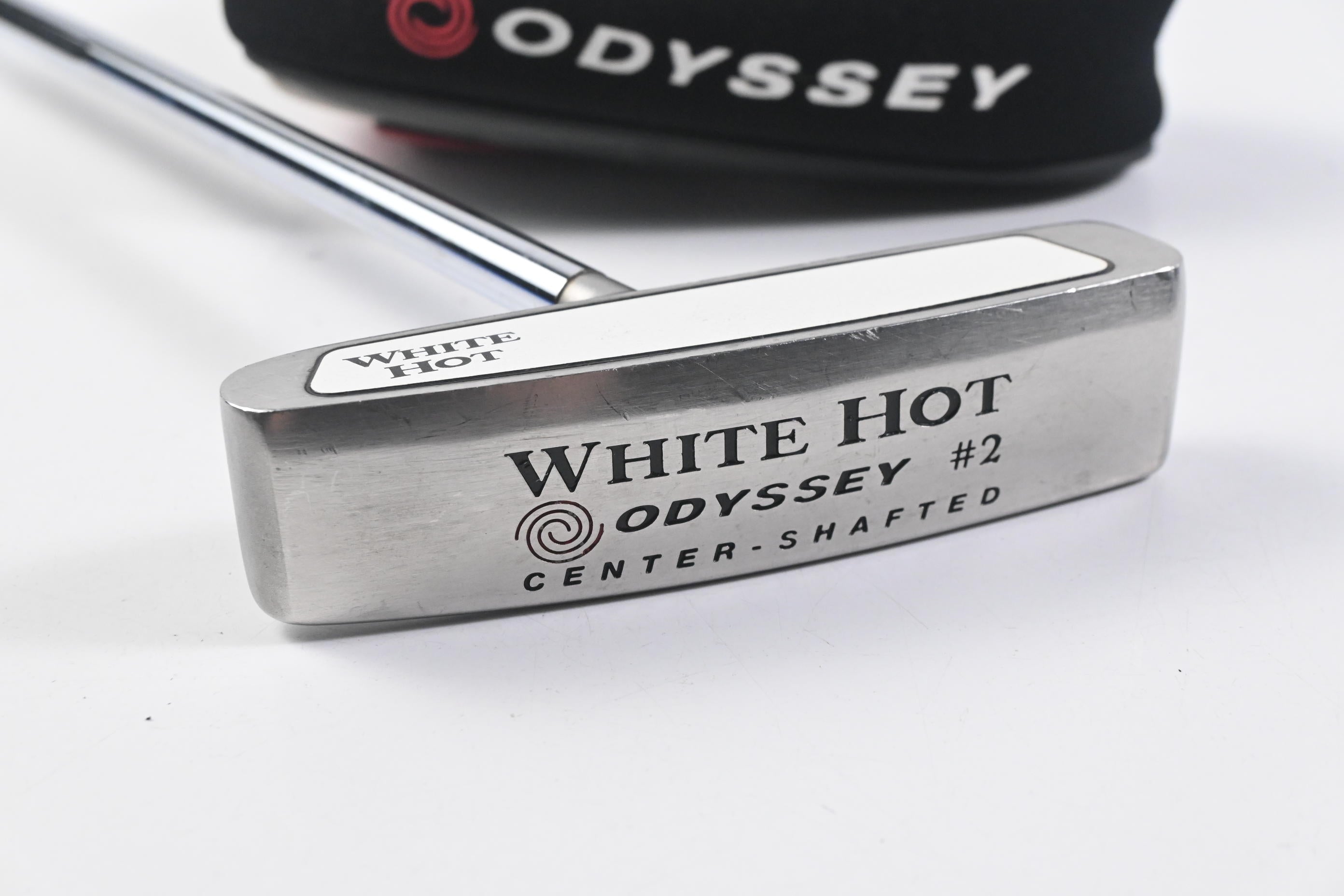 Left Hand Odyssey White Hot #2 Center Shafted Putter / 35 Inch