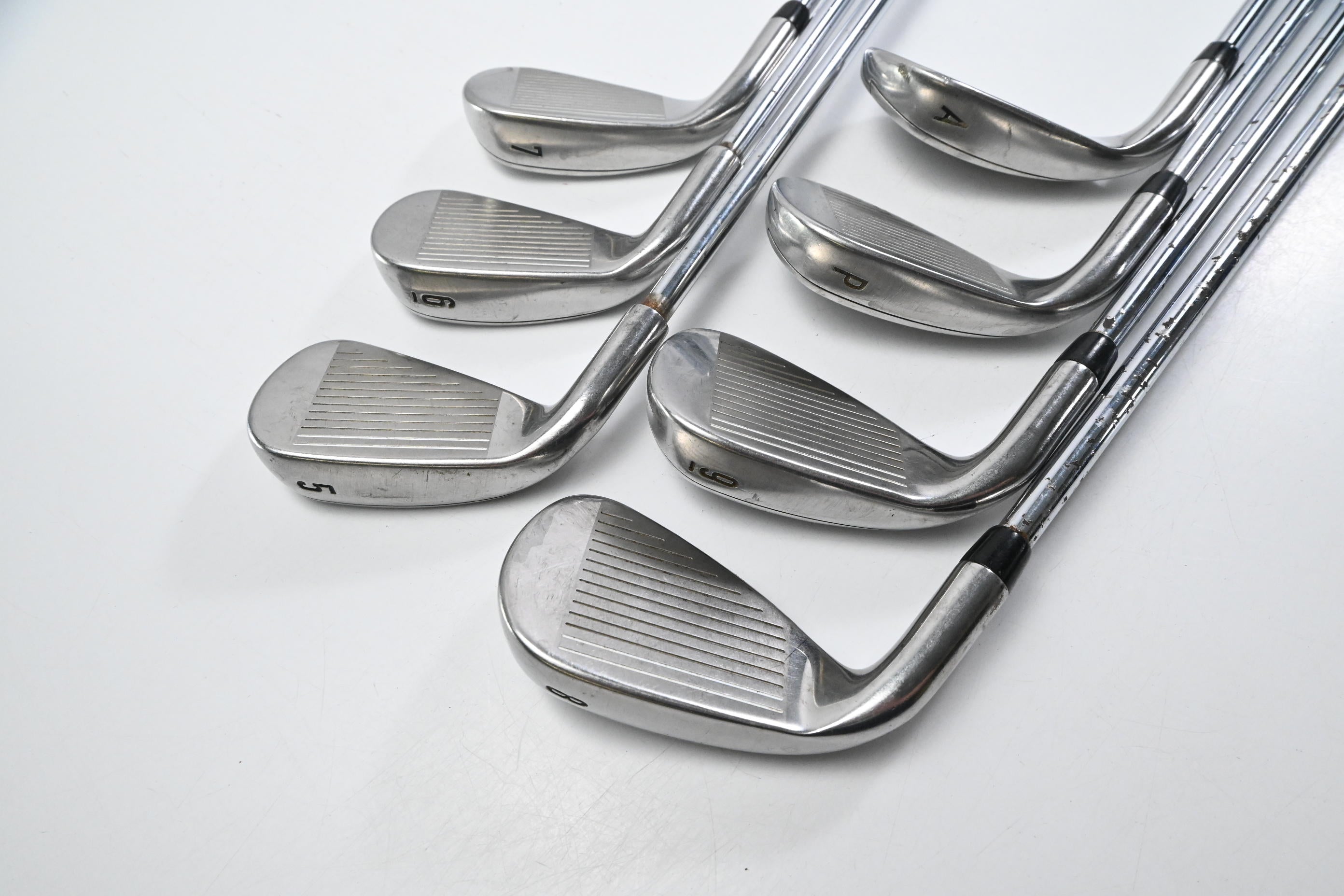 Callaway Mavrik Irons / 5-PW+GW / Stiff Flex Elevate 105 Shafts