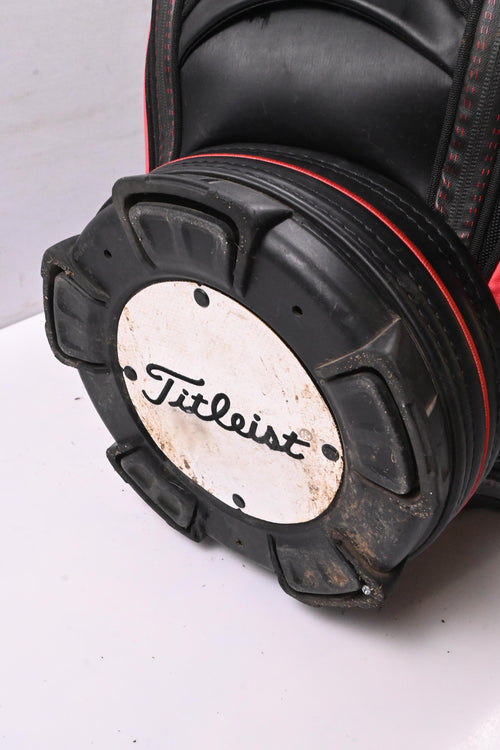 Titleist Tour Bag / 5-Way Divider / Black, Red