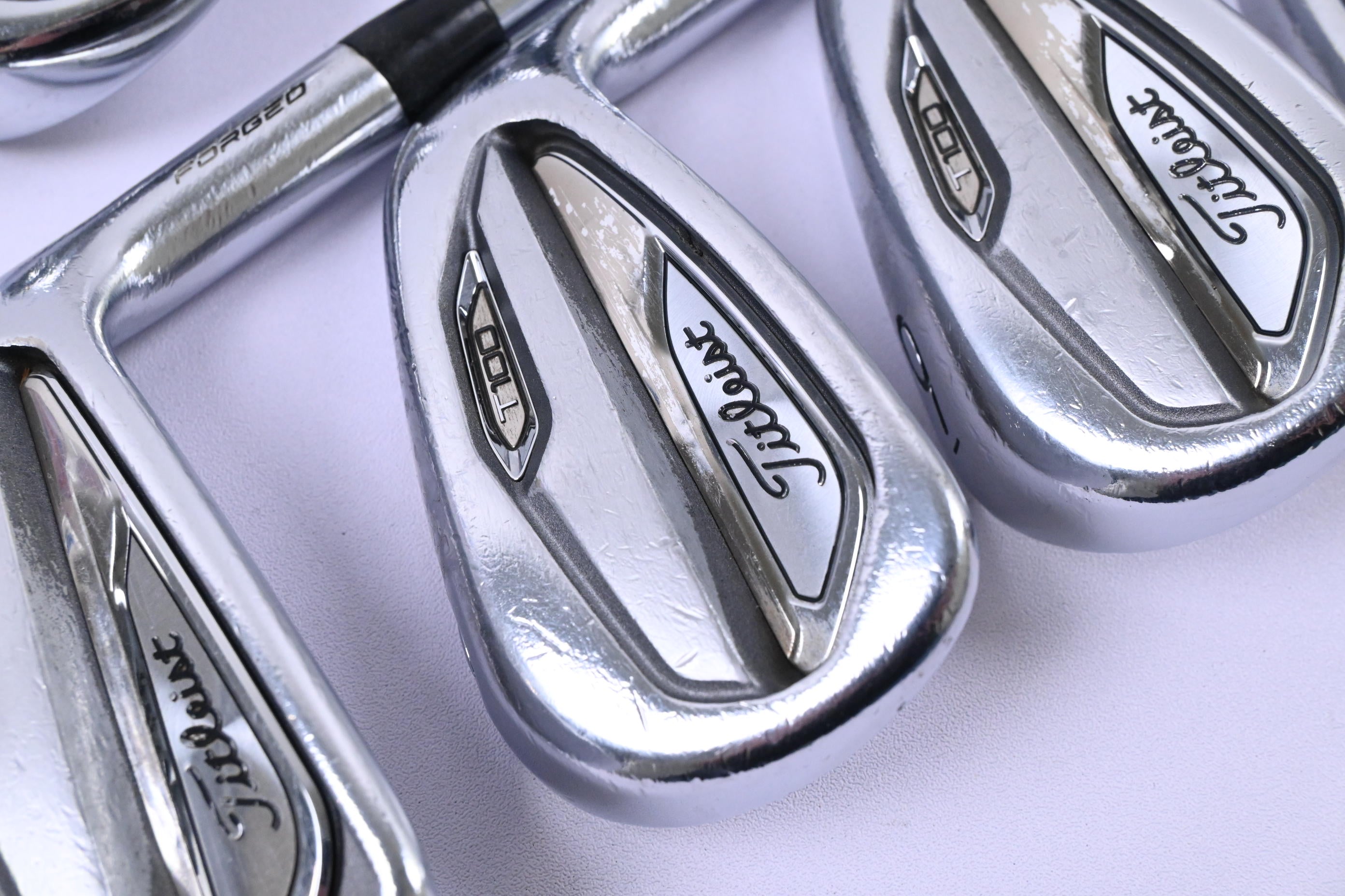 Titleist T100 2019 Irons / 4-PW / X-Flex KBS Tour Shafts
