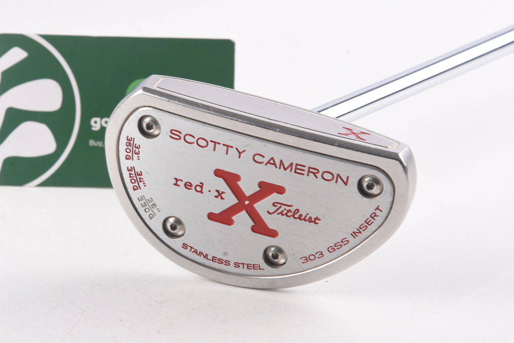 Scotty Cameron Red X Putter / 34 Inch