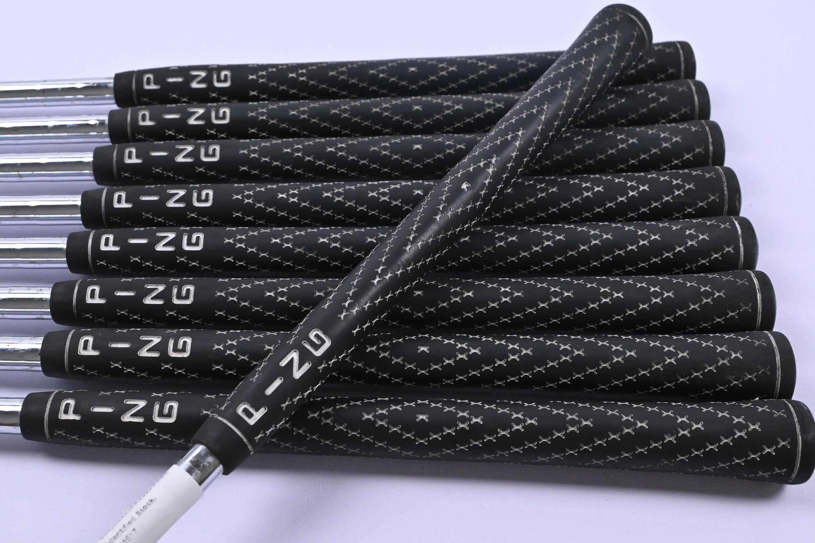 Ping i3 Irons / 3-PW+SW / White Dot / Regular Flex Ping Cushin JZ Shafts