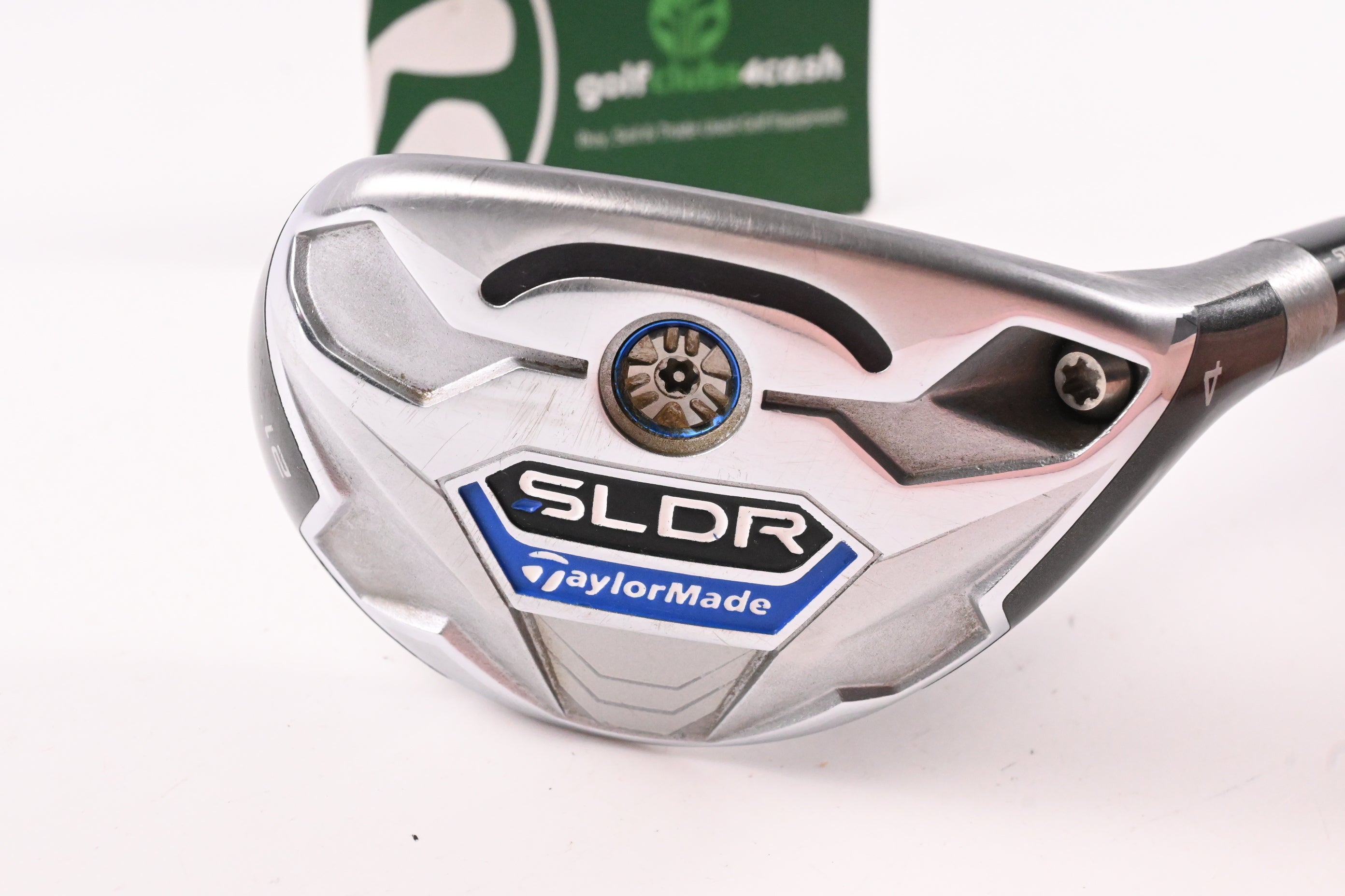 Taylormade SLDR #4 Hybrid / 21 Degree / Regular Flex Fujikura Speeder 82 Shaft