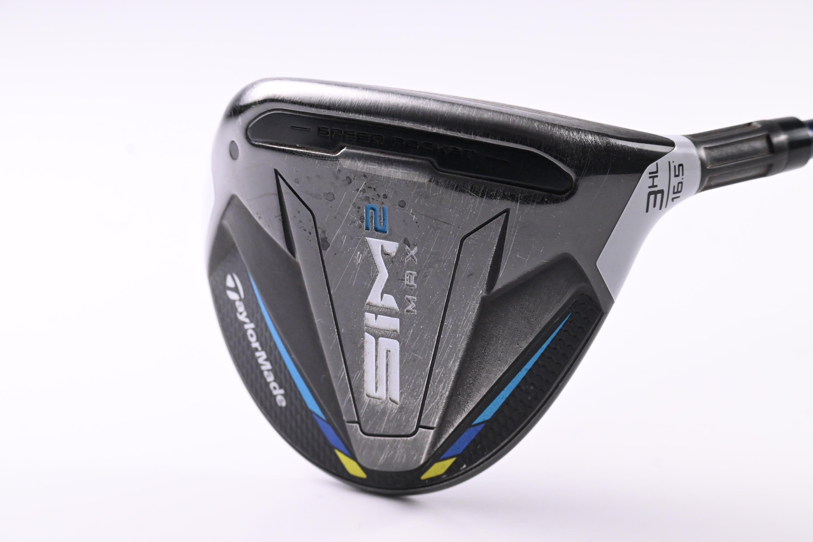 Taylormade SIM2 Max #3 Wood / 16.5 Degree / Regular Flex Ventus Blue 5 Shaft